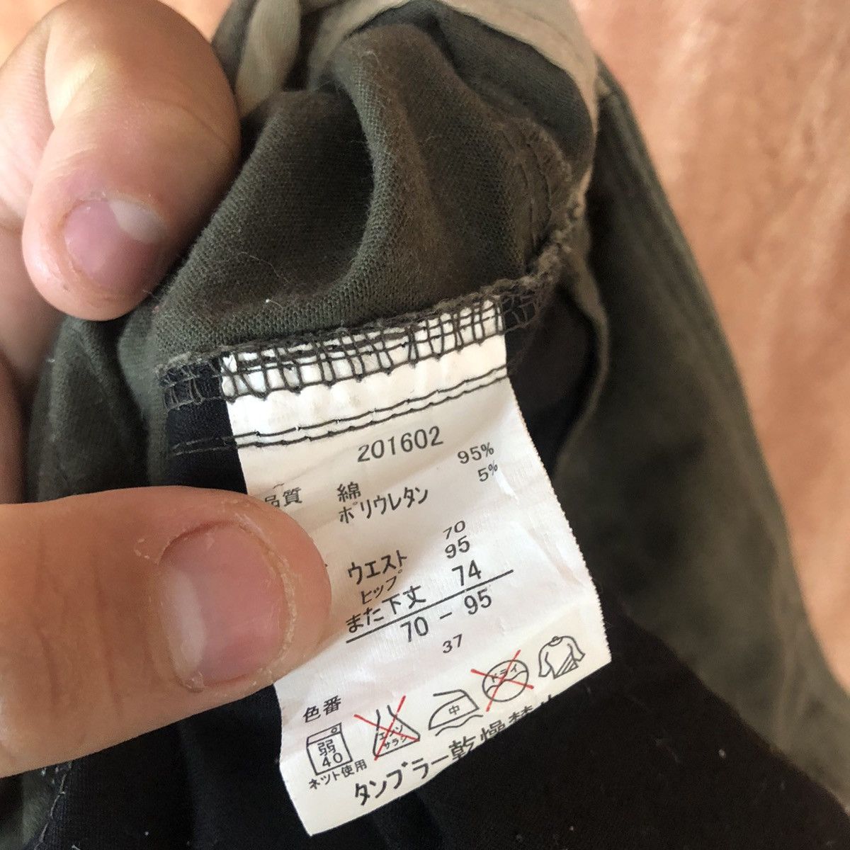Japanese Brand DLL Japan Green Multipocket Tactical Cargo Pants #2334 Size US 29 - 14 Thumbnail