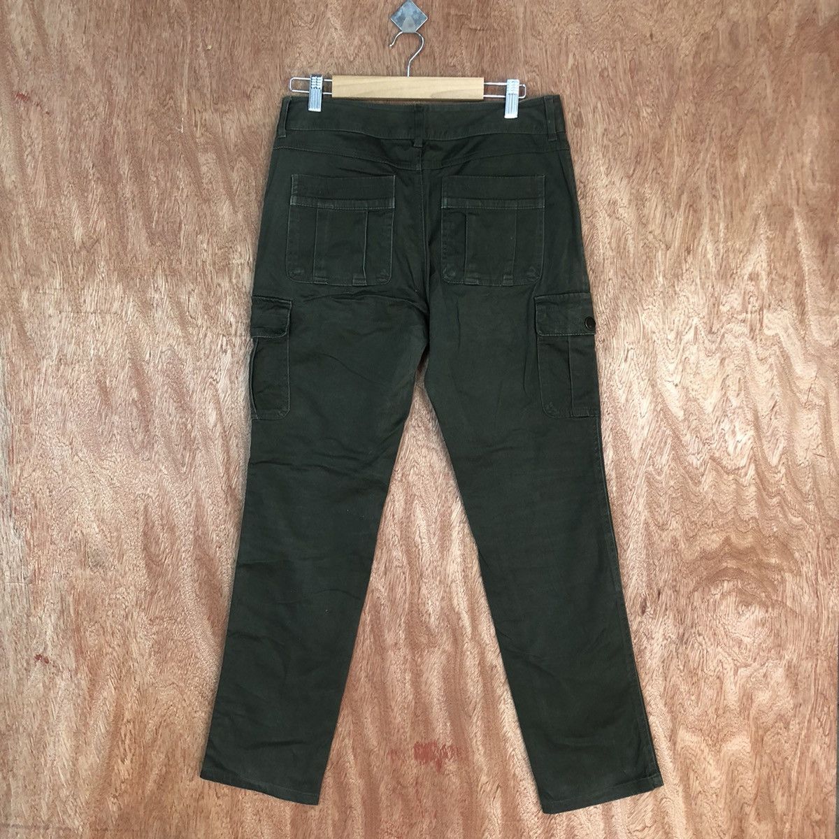 Japanese Brand DLL Japan Green Multipocket Tactical Cargo Pants #2334 Size US 29 - 10 Thumbnail