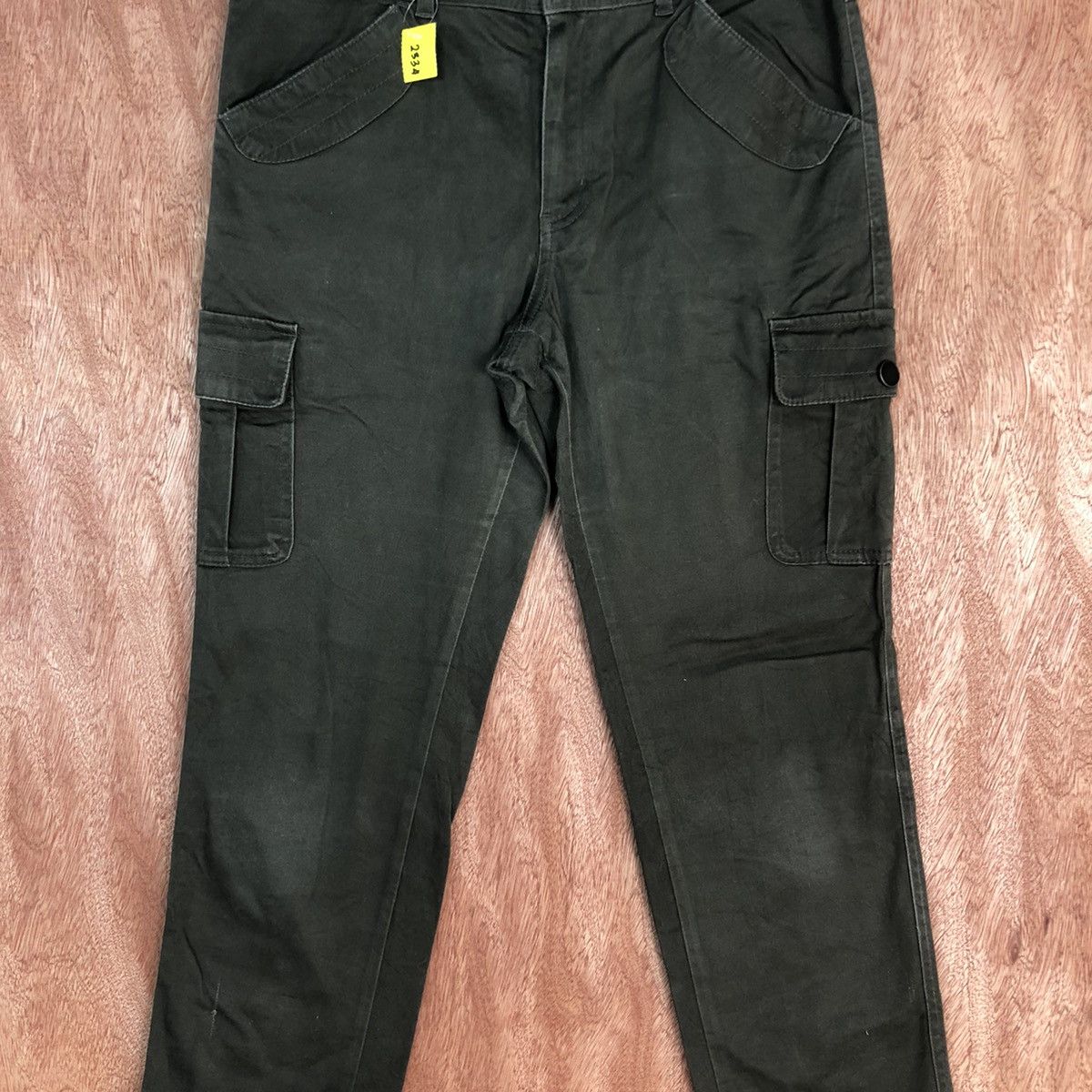 Japanese Brand DLL Japan Green Multipocket Tactical Cargo Pants #2334 Size US 29 - 4 Thumbnail