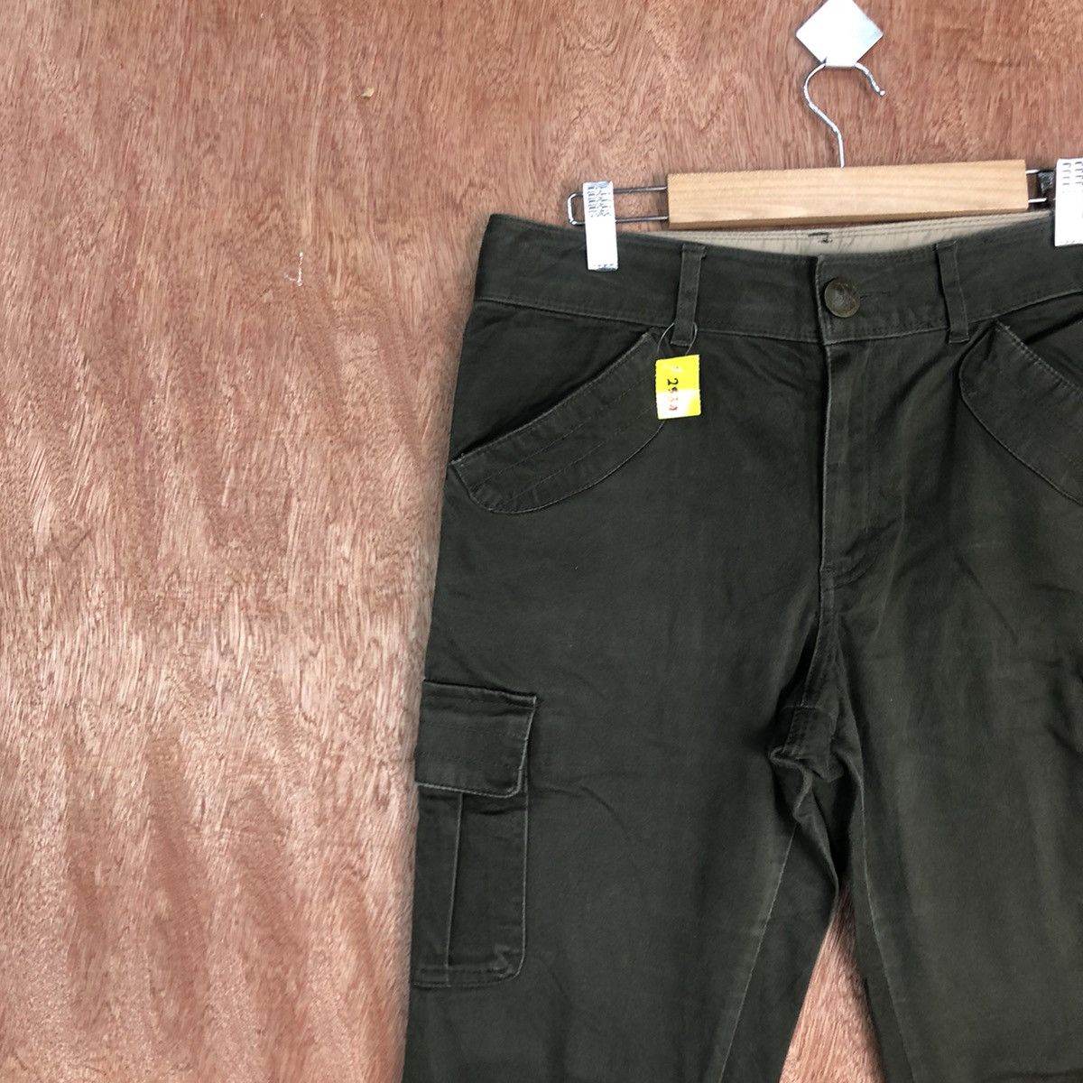 Japanese Brand DLL Japan Green Multipocket Tactical Cargo Pants #2334 Size US 29 - 6 Thumbnail