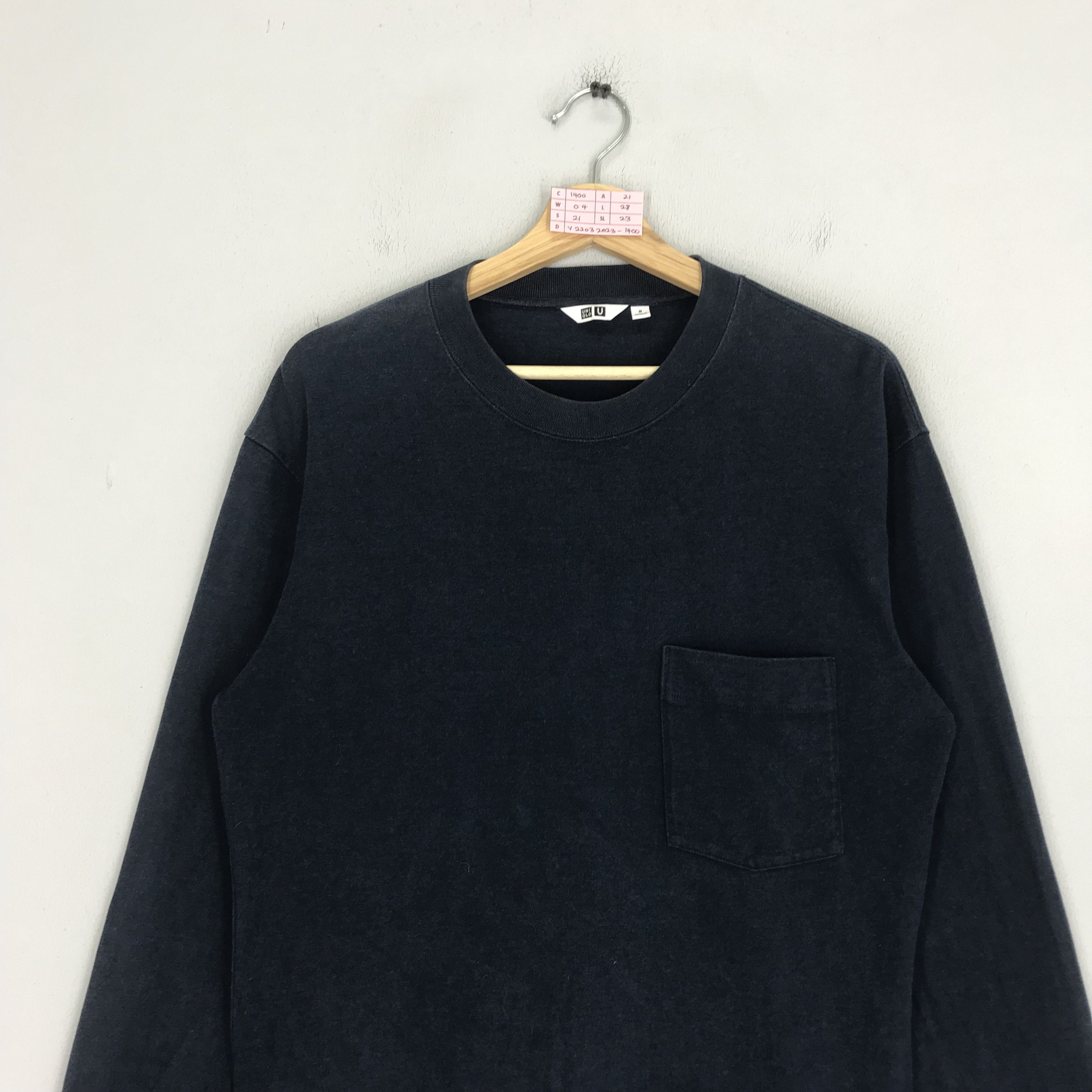 Japanese Brand Vintage Uniqlo X U Undercover Plain Single Pocket Tees Size US M / EU 48-50 / 2 - 3 Thumbnail
