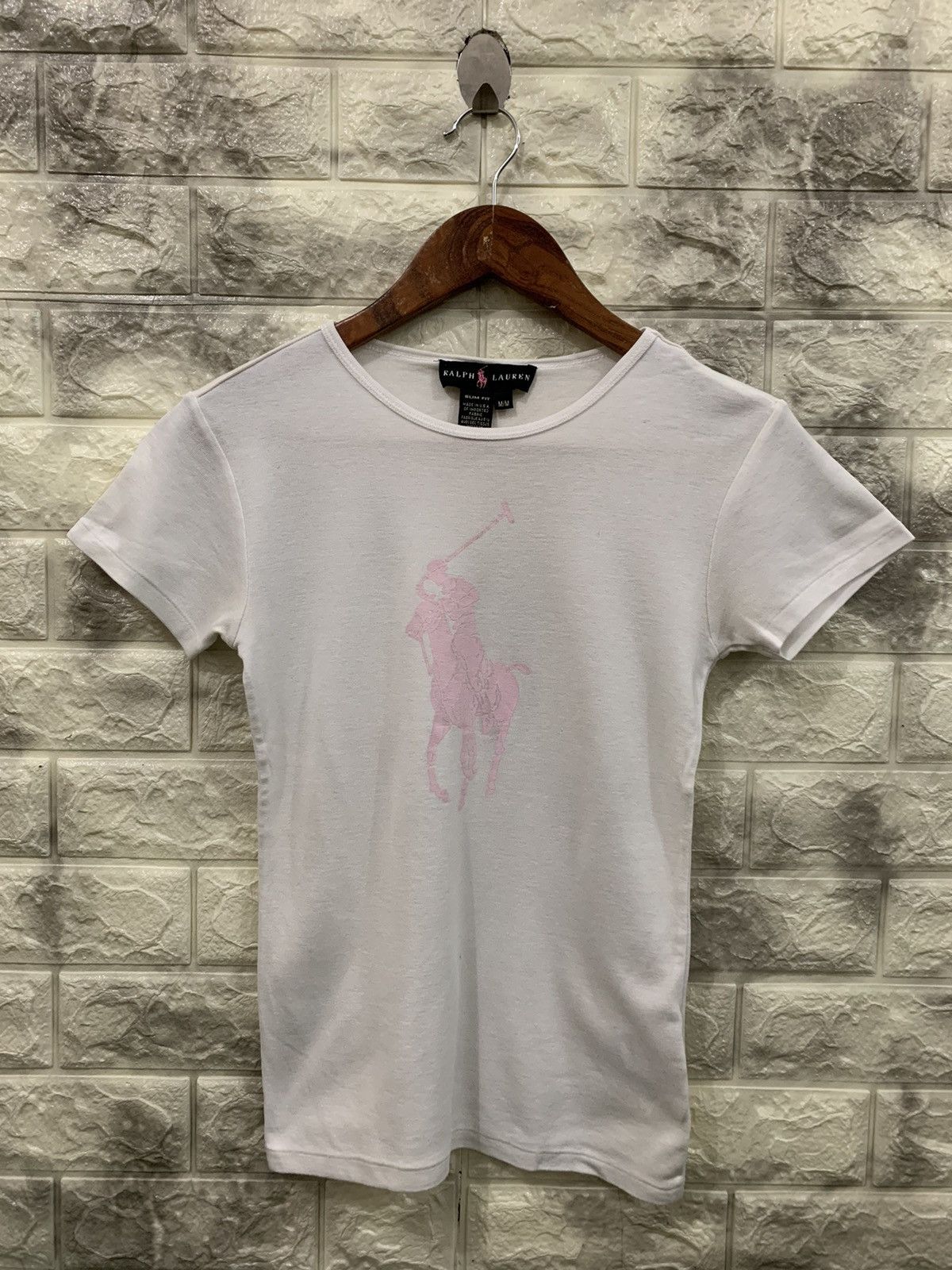 Polo Ralph Lauren Ralph Lauren Slim fit tee big logo Size M / US 6-8 / IT 42-44 - 1 Thumbnail