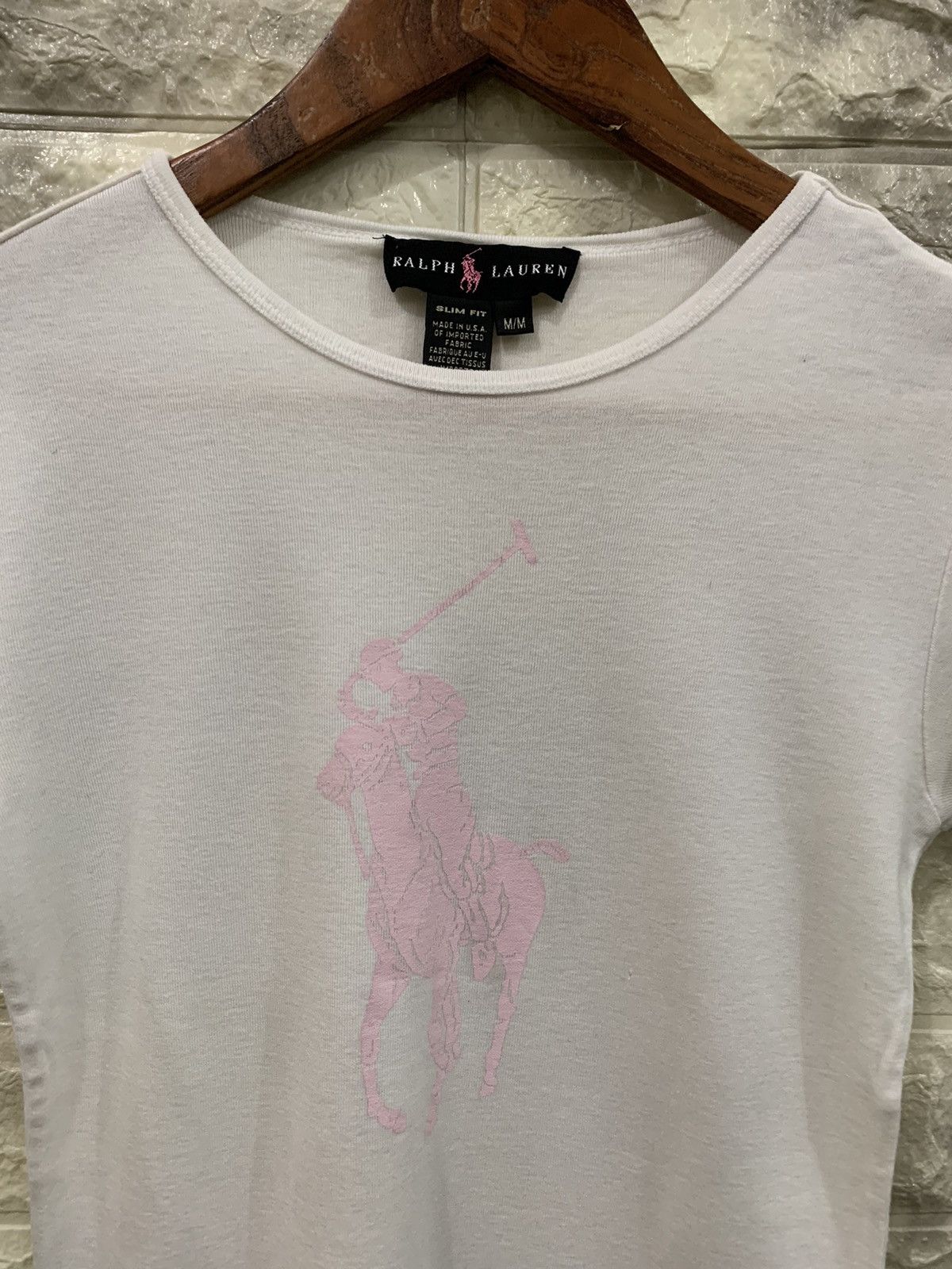 Polo Ralph Lauren Ralph Lauren Slim fit tee big logo Size M / US 6-8 / IT 42-44 - 2 Thumbnail