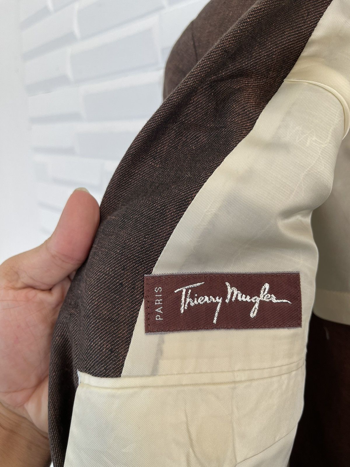 Thierry Mugler TRUE VINTAGE 80’s THIERRY MUGLER PARIS BROWN TAG JACKET COAT Size US M / EU 48-50 / 2 - 6 Thumbnail