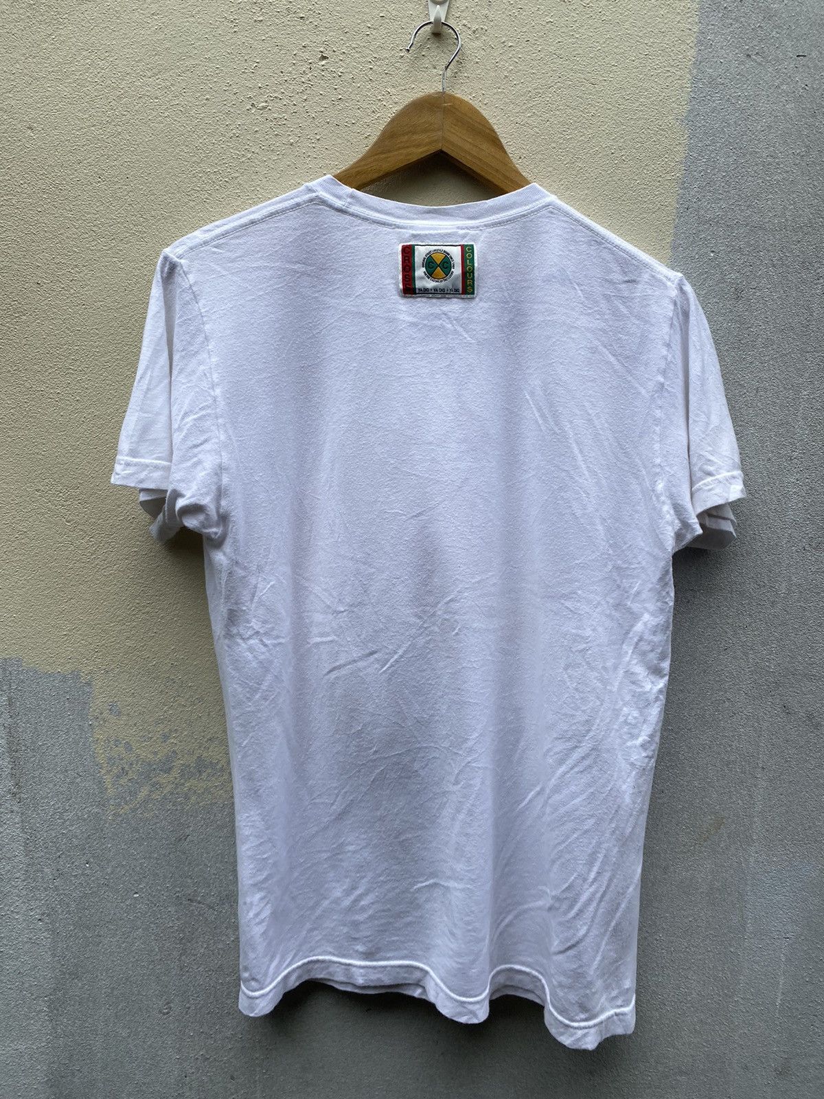 Cross Colours × Rap Tees Left Eye Lisa Lopes Rapper Groups TLC White Shirts Size US M / EU 48-50 / 2 - 2 Thumbnail