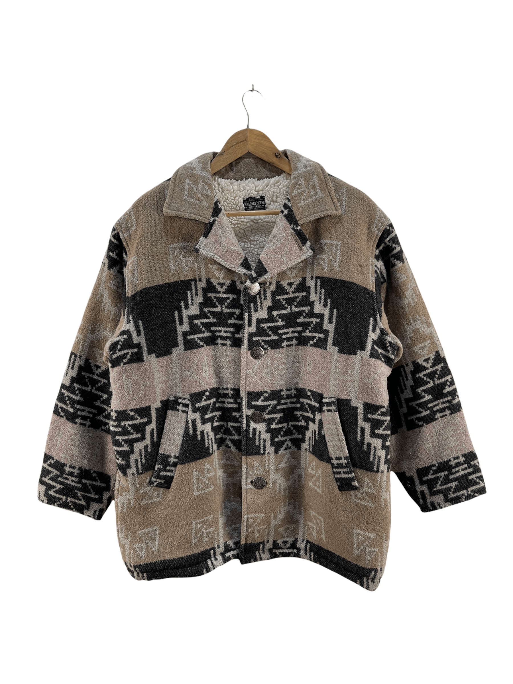 Japanese Brand Kearney House Sherpa Navajo Jacket Size US M / EU 48-50 / 2 - 1 Thumbnail