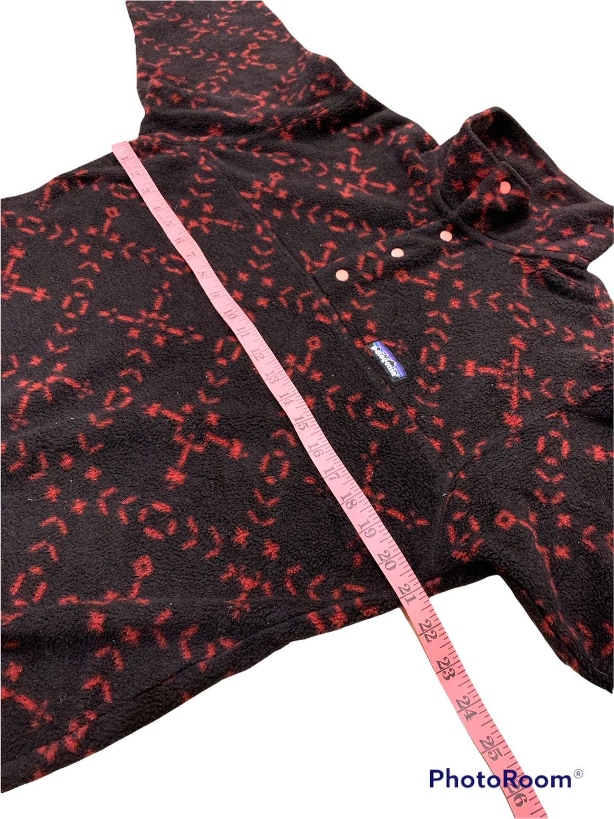 Patagonia × Vintage 1990s NAVAJO CHIMAYO NATIVE MOTIVE FLEECE PULLOVER JACKET Size US S / EU 44-46 / 1 - 5 Thumbnail