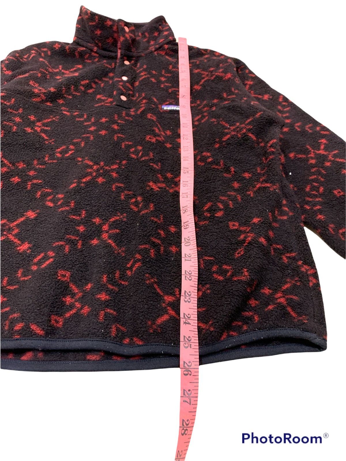 Patagonia × Vintage 1990s NAVAJO CHIMAYO NATIVE MOTIVE FLEECE PULLOVER JACKET Size US S / EU 44-46 / 1 - 3 Thumbnail