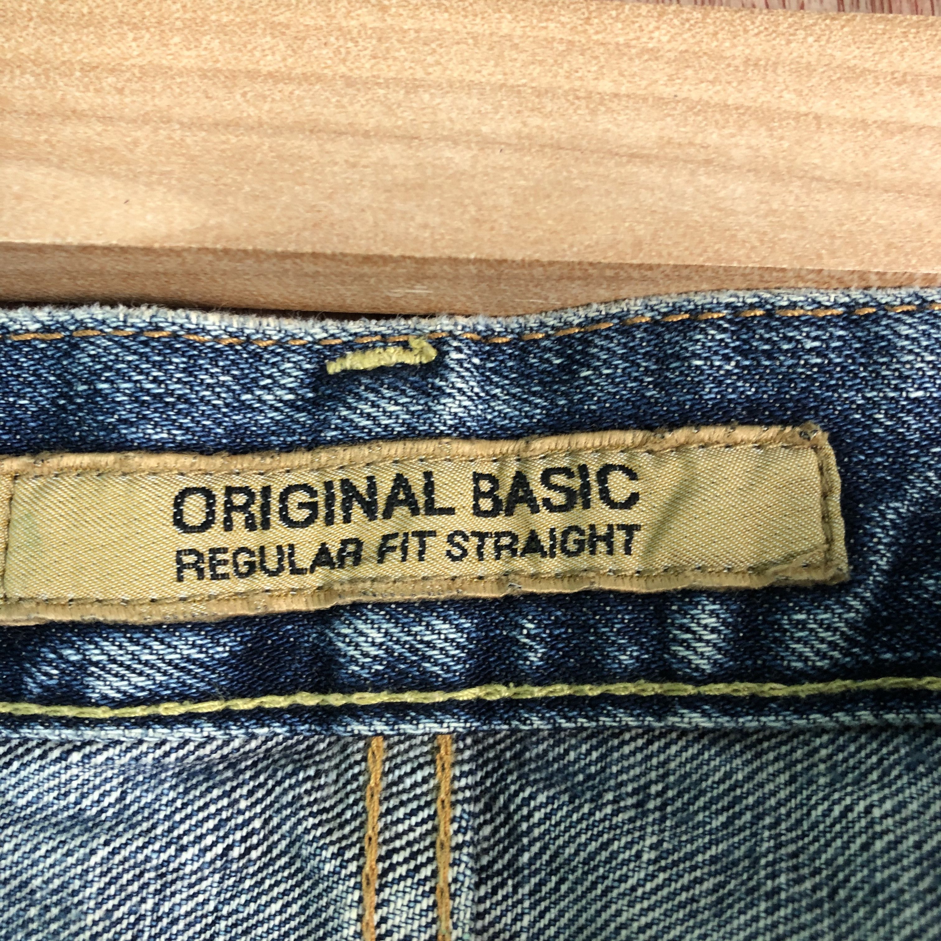 Japanese Brand × Uniqlo Vintage distressed Jun Takahashi Uniqlo jeans Size US 32 / EU 48 - 14 Thumbnail
