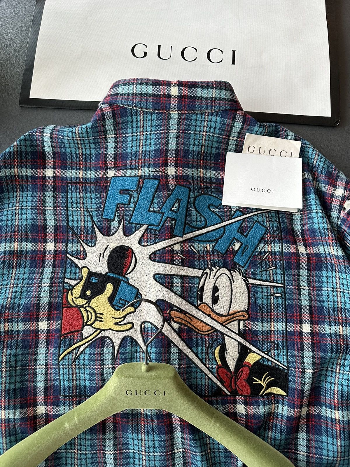 Disney × Gucci Super Runway Gucci X Disney Limited Edition Brand New Shirt Size US XL / EU 56 / 4 - 14 Thumbnail