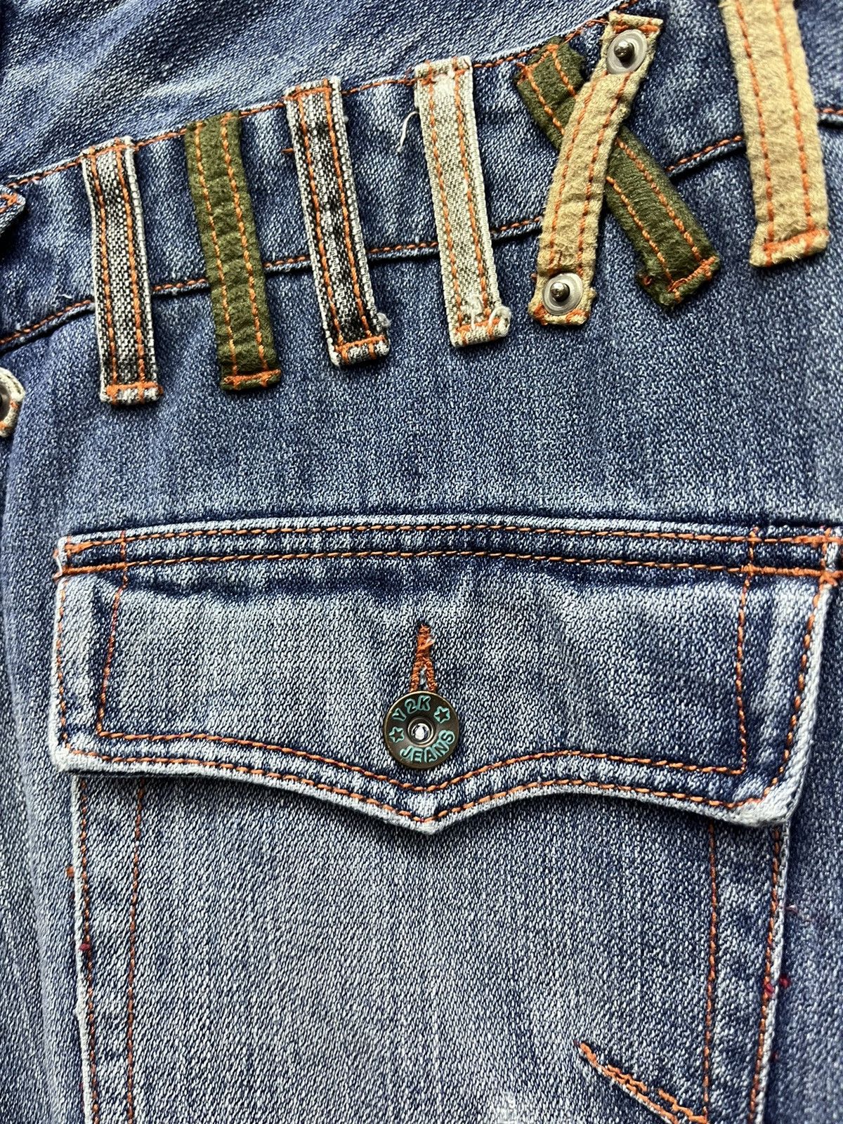 Grunt Style 🔥Vtg TURNA Insane Slanted Double Waist Street Wear Denim Size US 32 / EU 48 - 17 Thumbnail