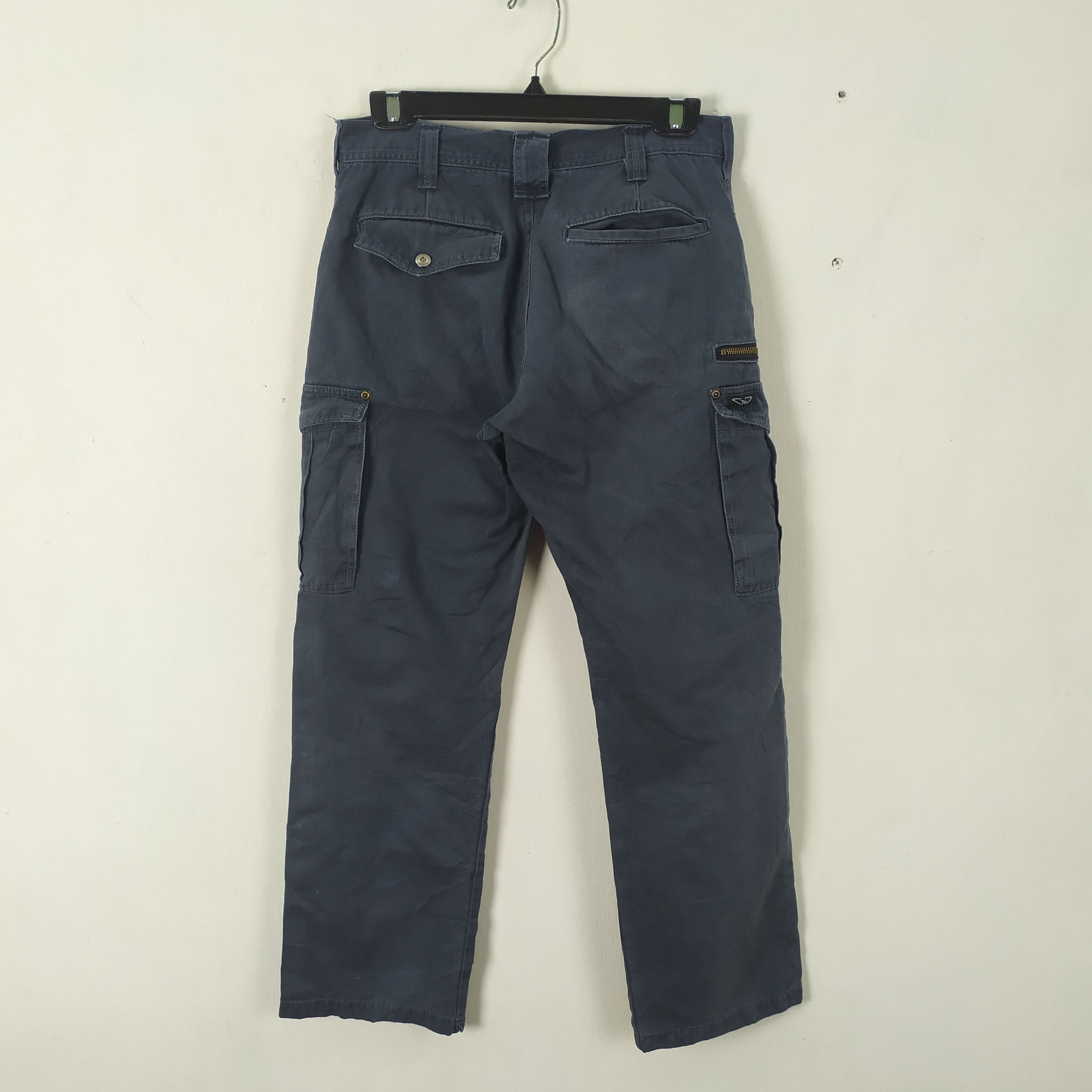 Japanese Brand JAPANESE BRAND FADED WORKWEAR CARGO PANTS MULTIPOCKET Size US 30 / EU 46 - 8 Thumbnail