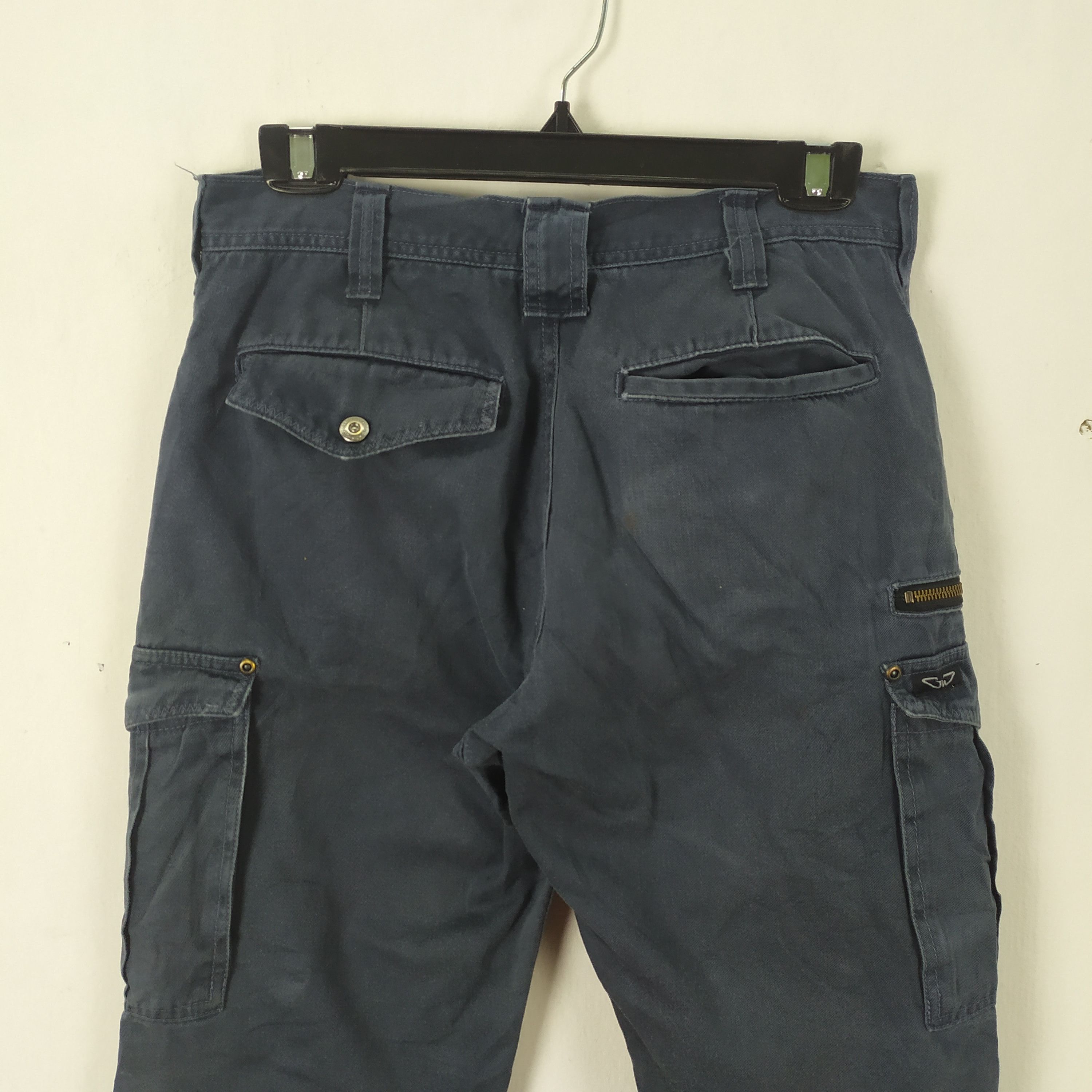Japanese Brand JAPANESE BRAND FADED WORKWEAR CARGO PANTS MULTIPOCKET Size US 30 / EU 46 - 7 Thumbnail