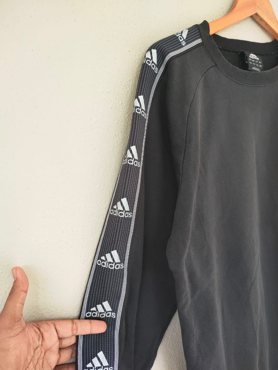 Adidas Adidas Side Tape Jumper Size US M / EU 48-50 / 2 - 2 Thumbnail