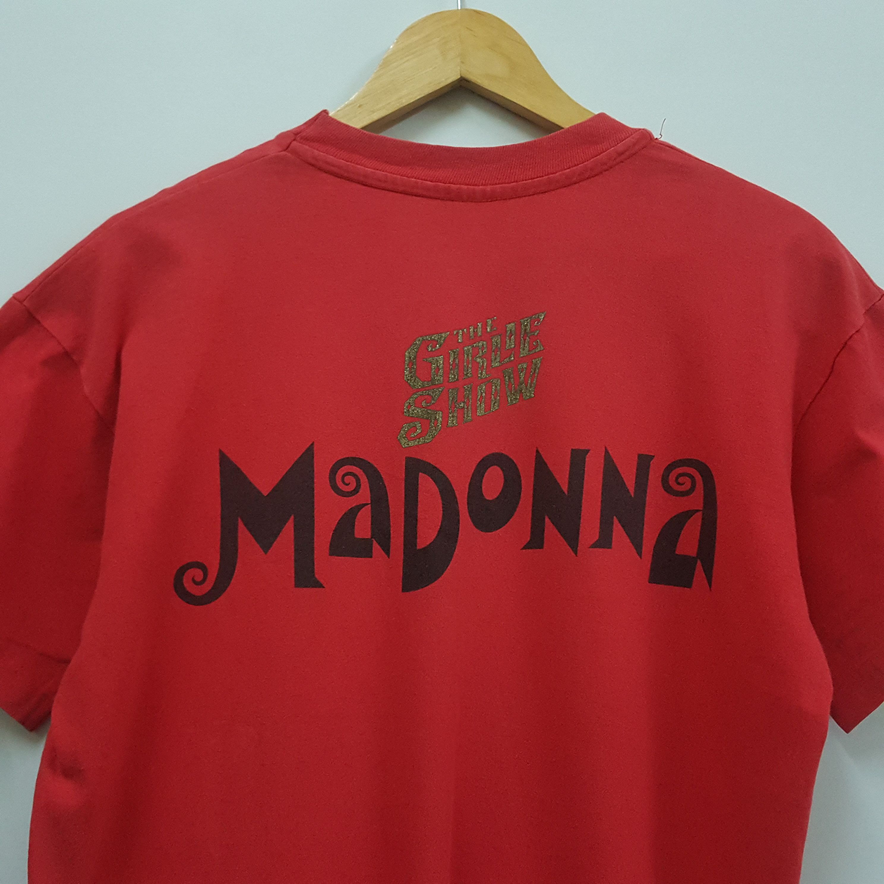 Band Tees × Vintage Vintage 90's MADONNA American singer The Girlie Show tshirt Size US M / EU 48-50 / 2 - 6 Thumbnail