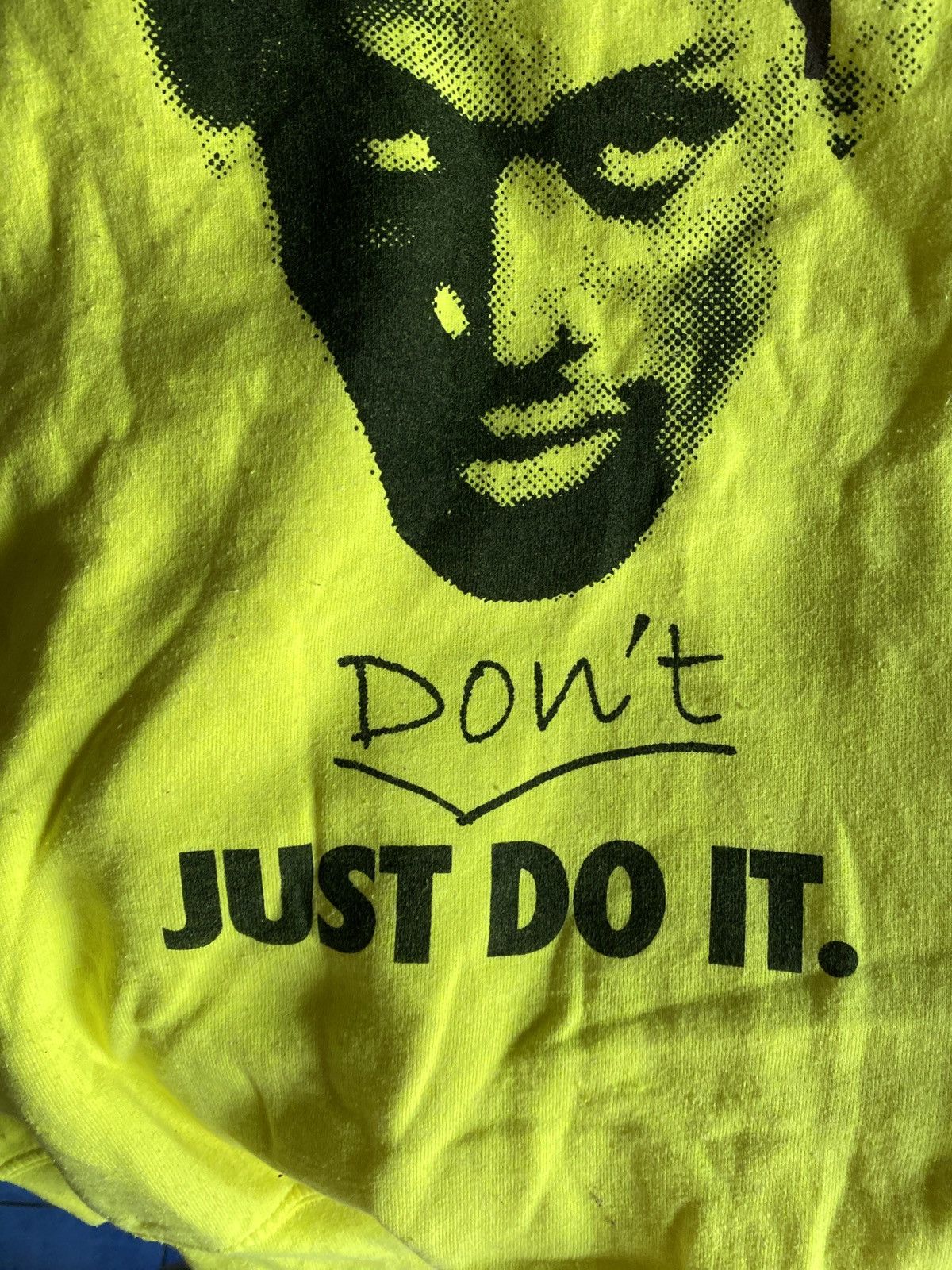 NBA Dennis Rodman crewneck yellow green Size US M / EU 48-50 / 2 - 4 Thumbnail