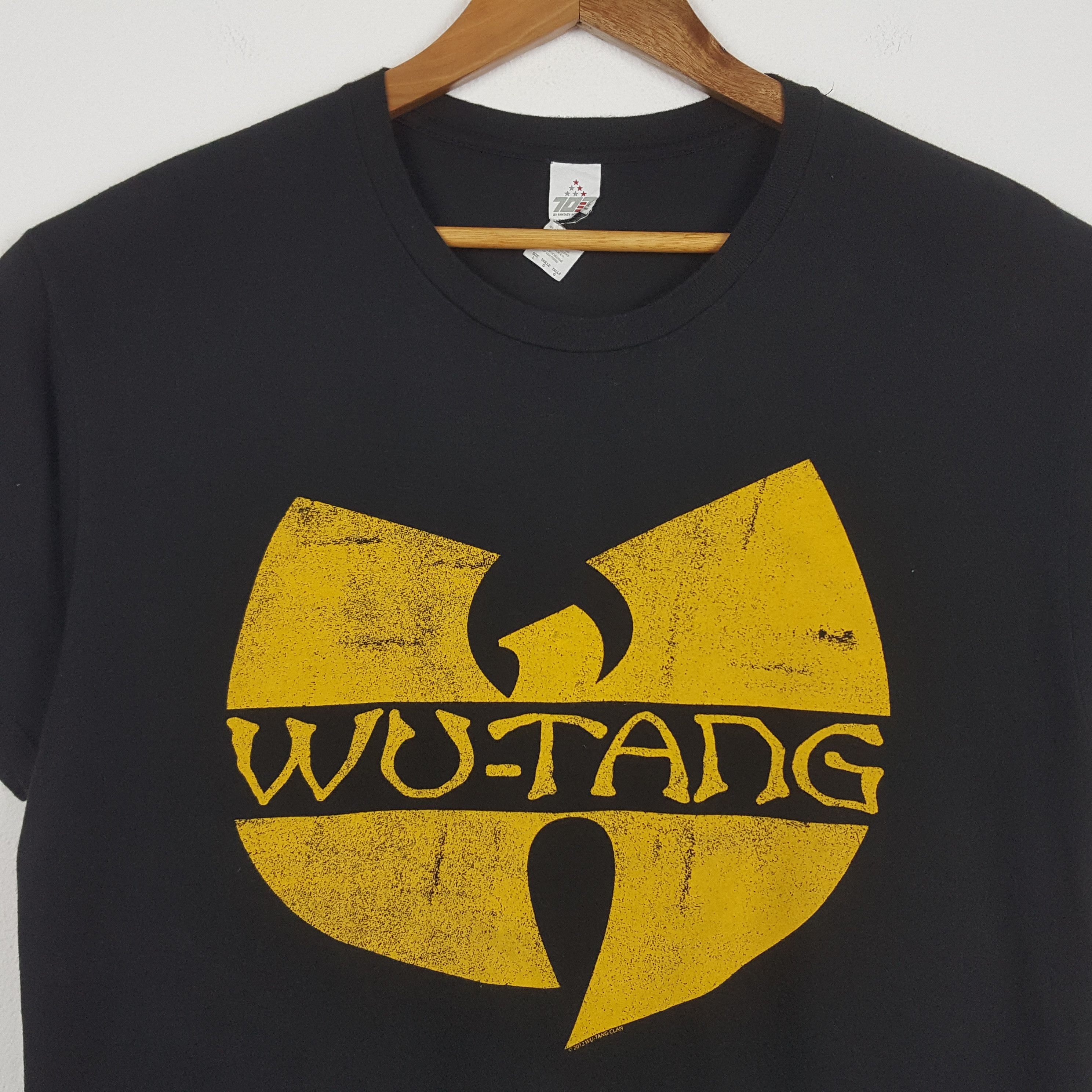 Rap Tees × Vintage × Wu-Tang Clan Vintage WU-TANG American hip-hop logo rap tees t-shirt Size US L / EU 52-54 / 3 - 4 Thumbnail