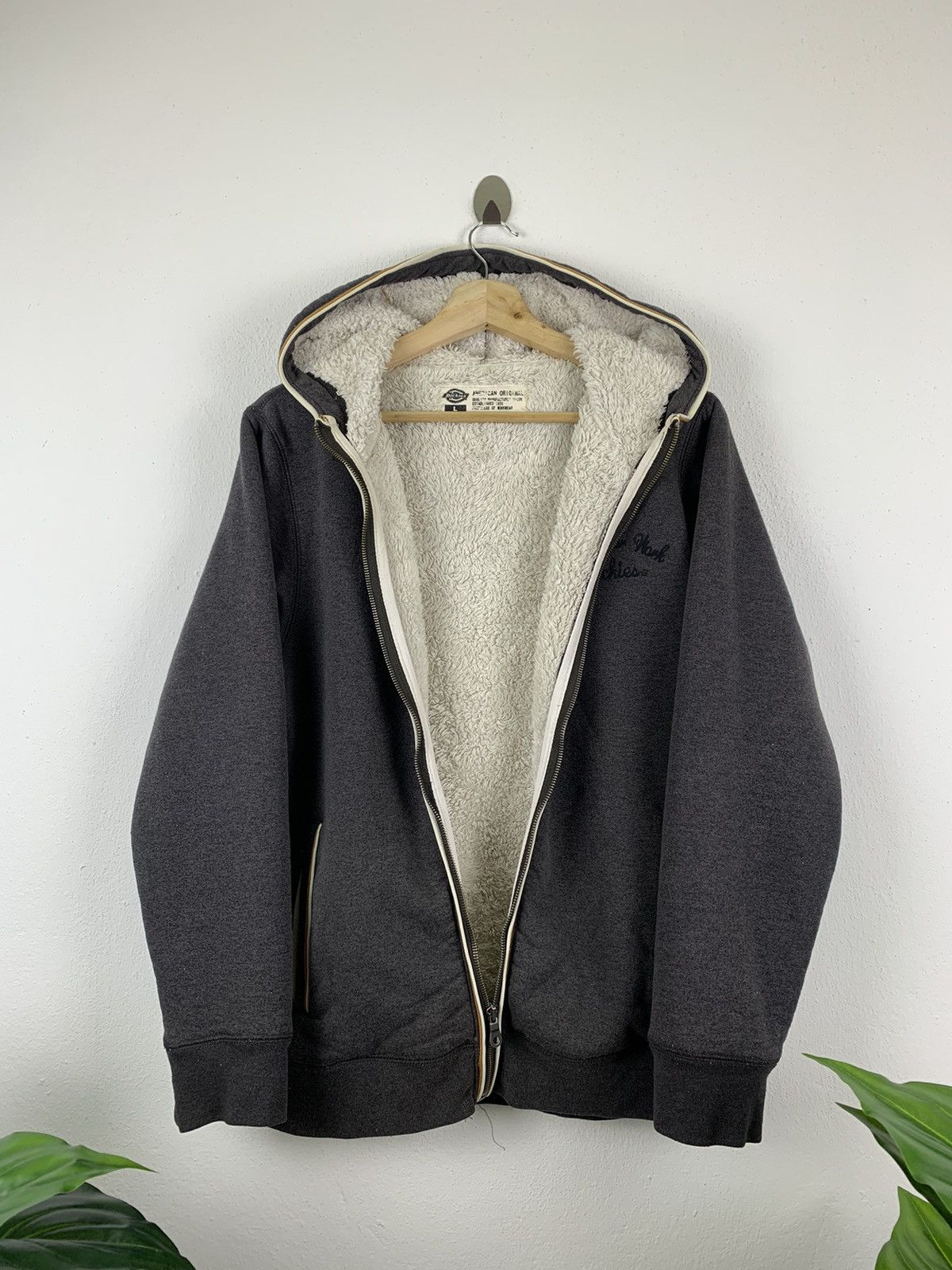 Dickies DICKIES ZIP UP HOODIE SHERPA LINING Size US L / EU 52-54 / 3 - 6 Thumbnail