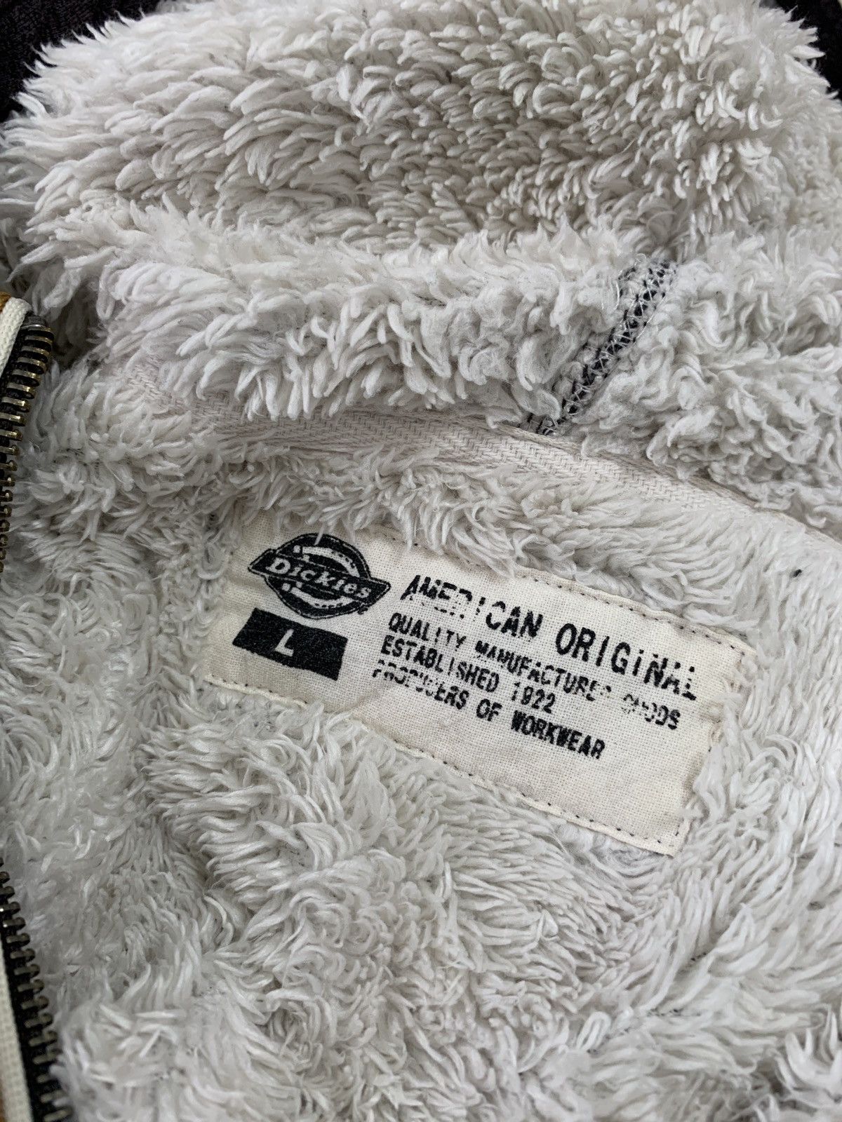 Dickies DICKIES ZIP UP HOODIE SHERPA LINING Size US L / EU 52-54 / 3 - 9 Thumbnail