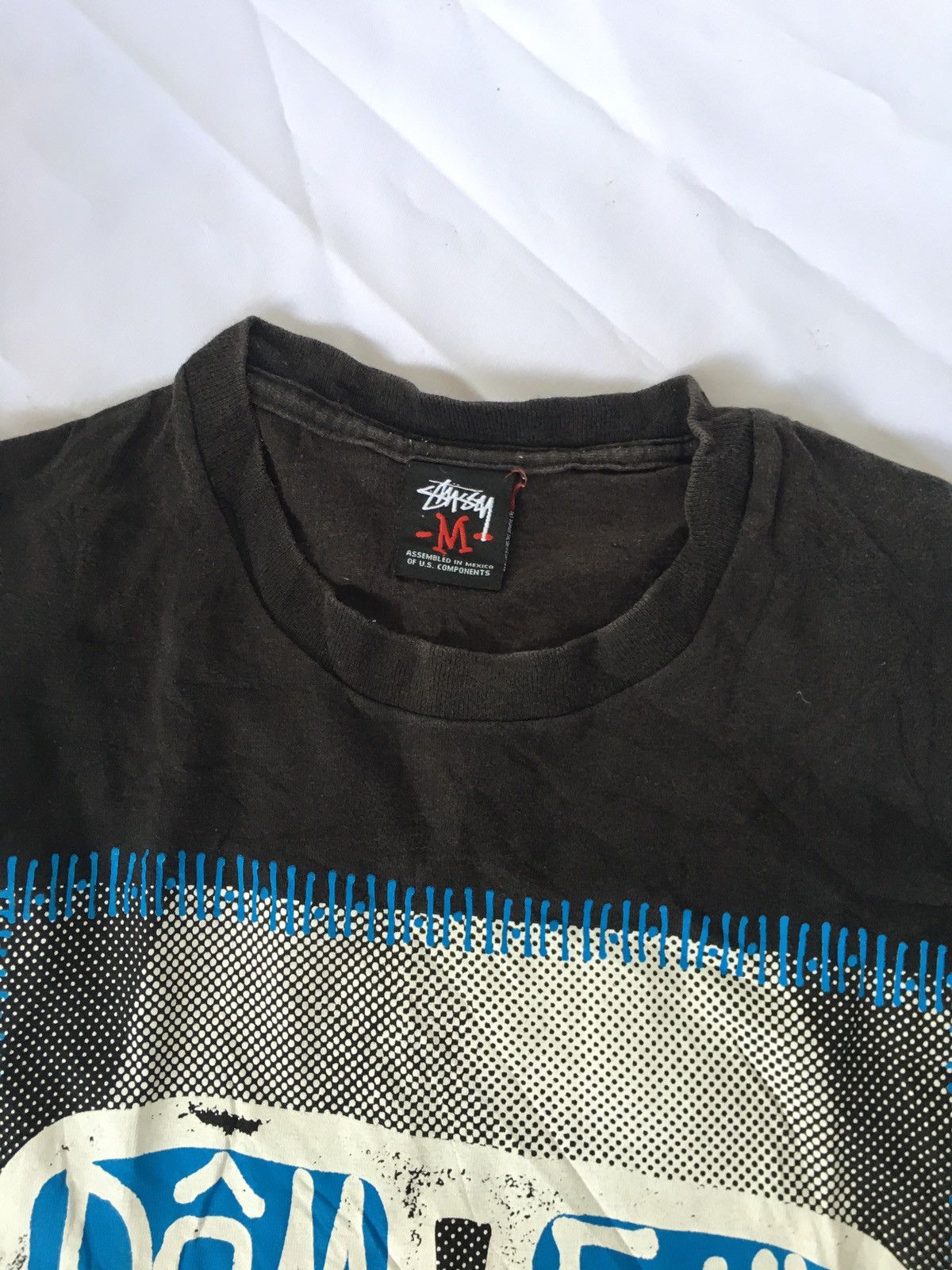 Rap Tees Vtg Stussy Dam funk the funk tsunami stone throw black shirt Size US M / EU 48-50 / 2 - 6 Thumbnail
