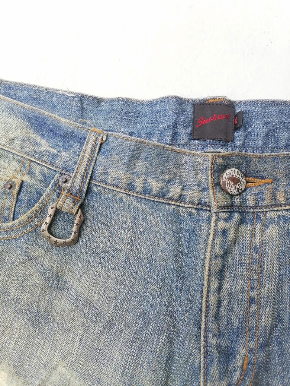 Other Jackrose Distressed Shorts Denim Jeans Size US 37 - 4 Thumbnail