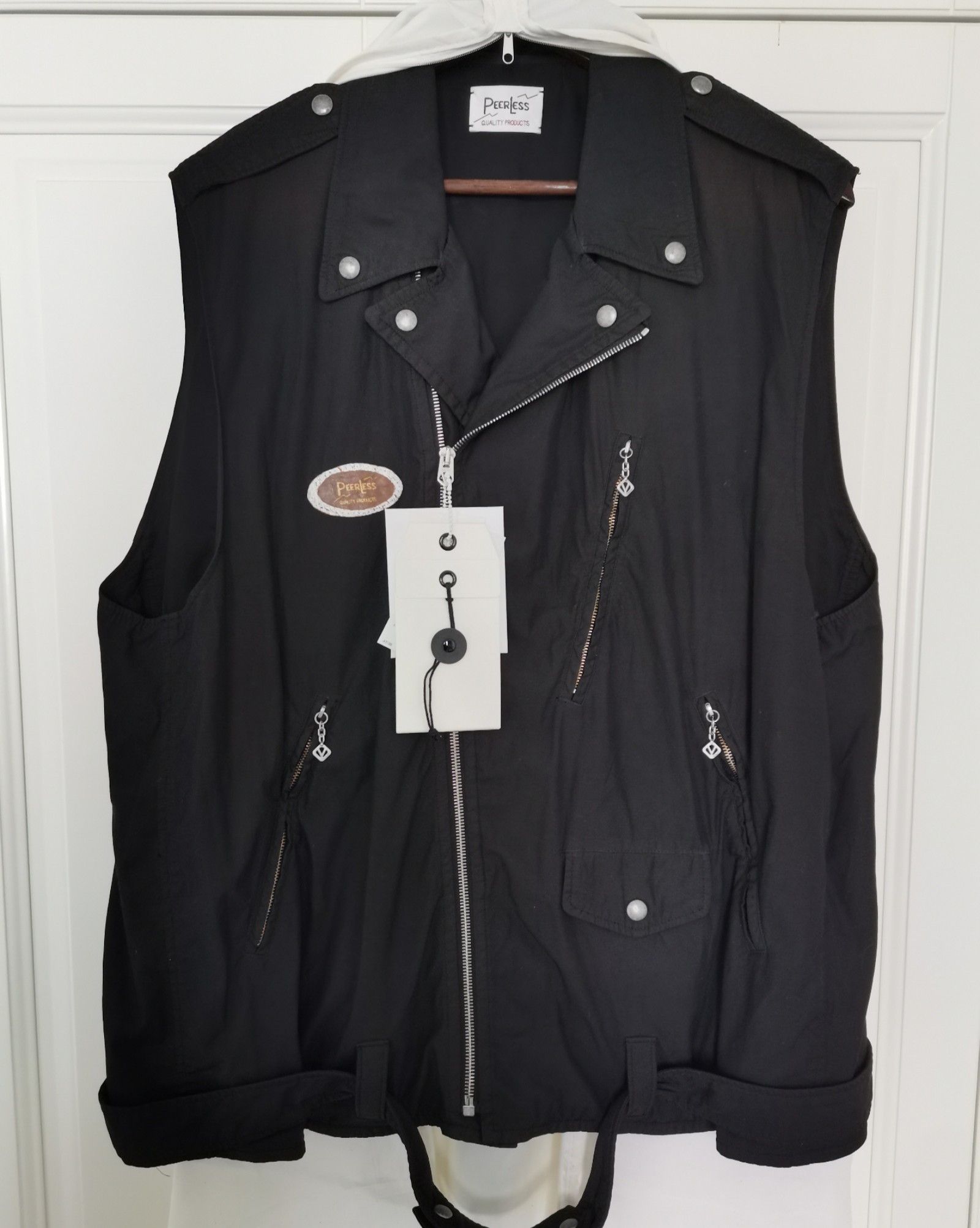 image of Visvim 21Aw Strabler Vest Black, Men's (Size 2XL)