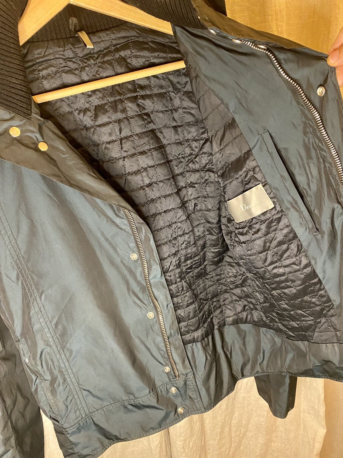 Dior Dior homme scarabeo green bombers jacket 46 Size US S / EU 44-46 / 1 - 21 Thumbnail