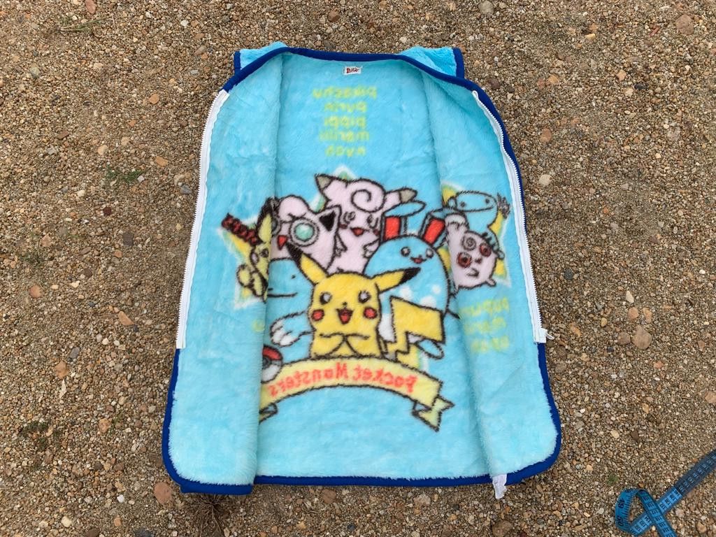 Japanese Brand Vintage Pokémon Vest Fleece Size US S / EU 44-46 / 1 - 3 Thumbnail