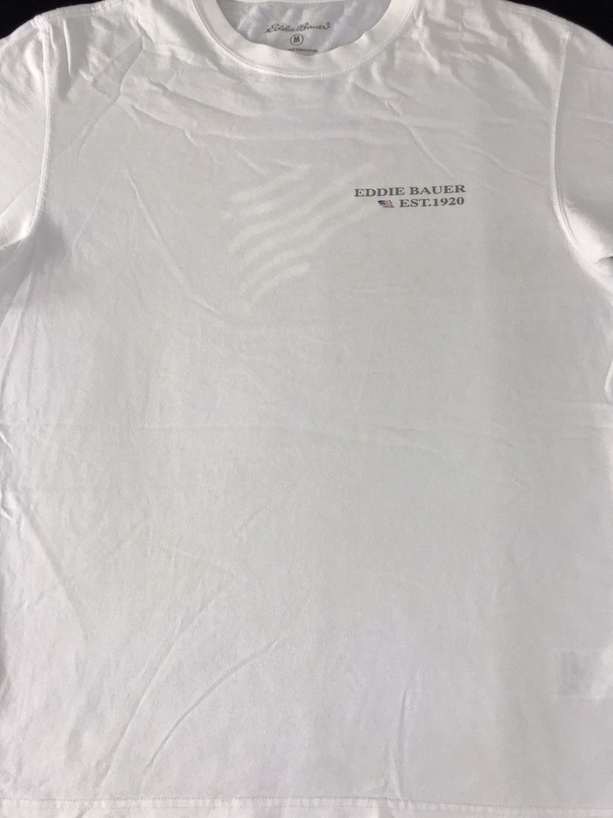 Eddie Bauer × Vintage Eddie Bauer Big Logo America Flag T-shirt Tee Size M L Size US M / EU 48-50 / 2 - 3 Thumbnail