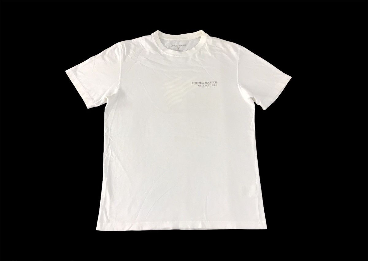 Eddie Bauer × Vintage Eddie Bauer Big Logo America Flag T-shirt Tee Size M L Size US M / EU 48-50 / 2 - 2 Thumbnail