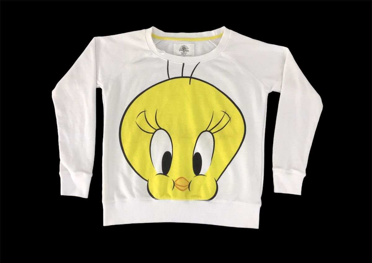 Vintage × Warner Bros Vintage Warner Bros Looney Tunes Tweety 42 Big Logo Style Size US S / EU 44-46 / 1 - 1 Thumbnail