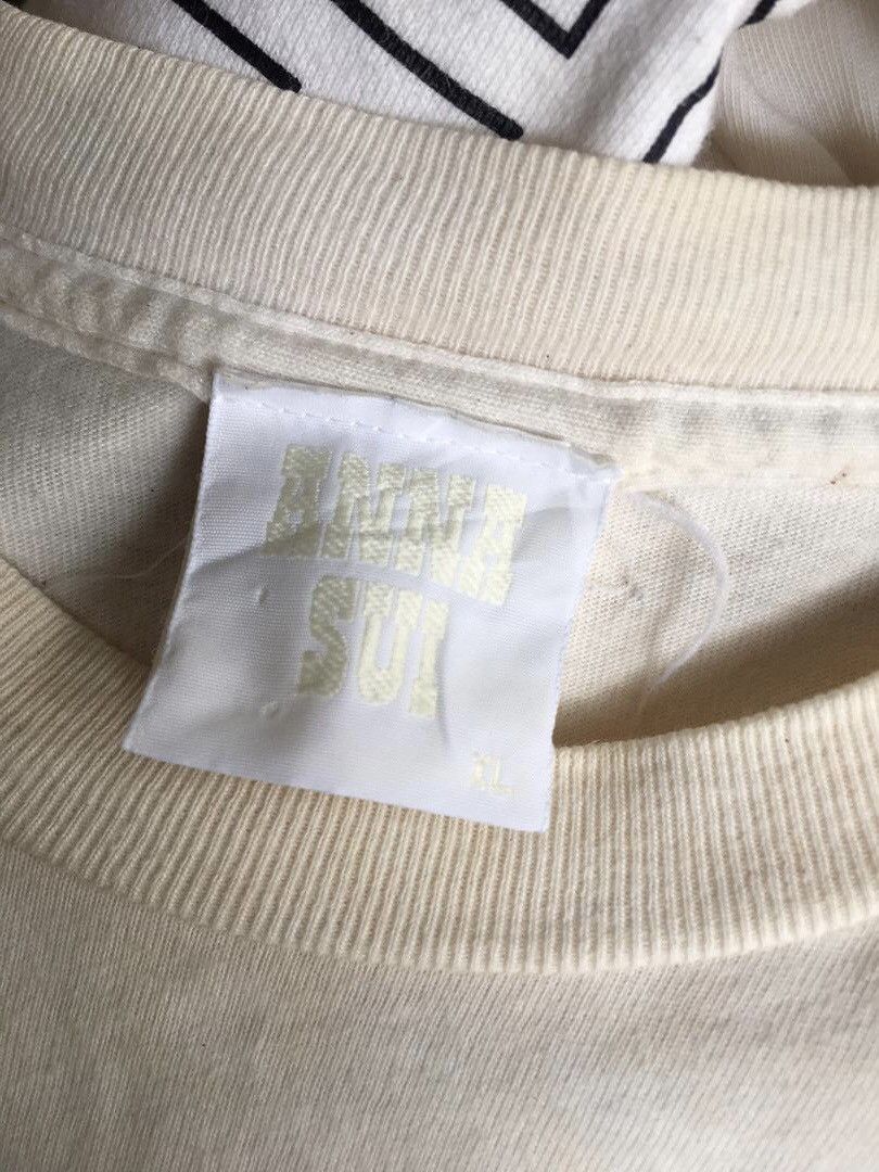 Designer VINTAGE ANNA SUI SPRING 2010 FESTIVAL WHITE SHIRTS Size US XL / EU 56 / 4 - 5 Thumbnail