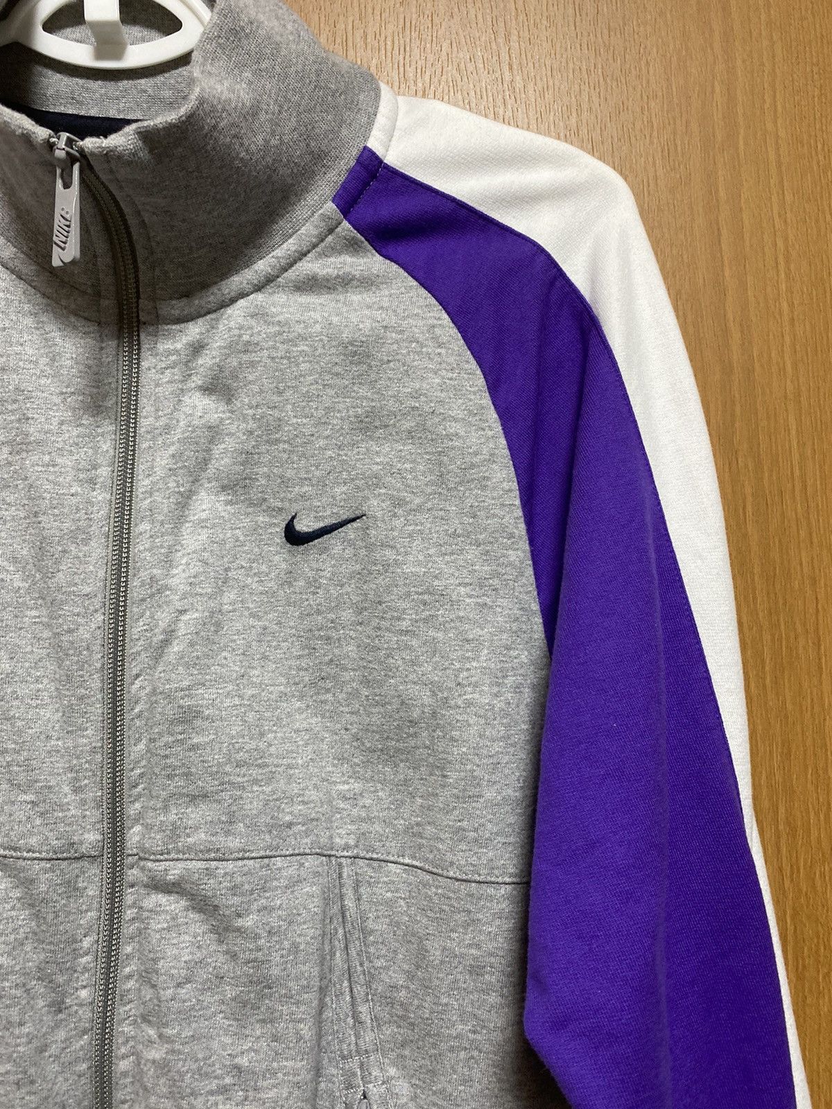 Nike Nike purple white hoodie M Size US M / EU 48-50 / 2 - 3 Thumbnail