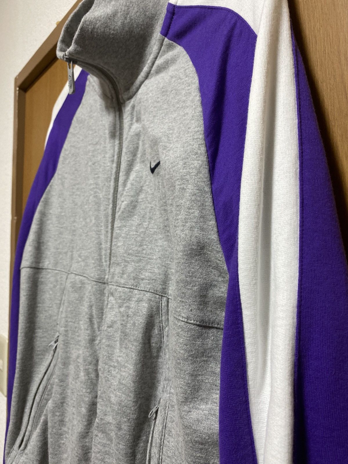 Nike Nike purple white hoodie M Size US M / EU 48-50 / 2 - 9 Thumbnail