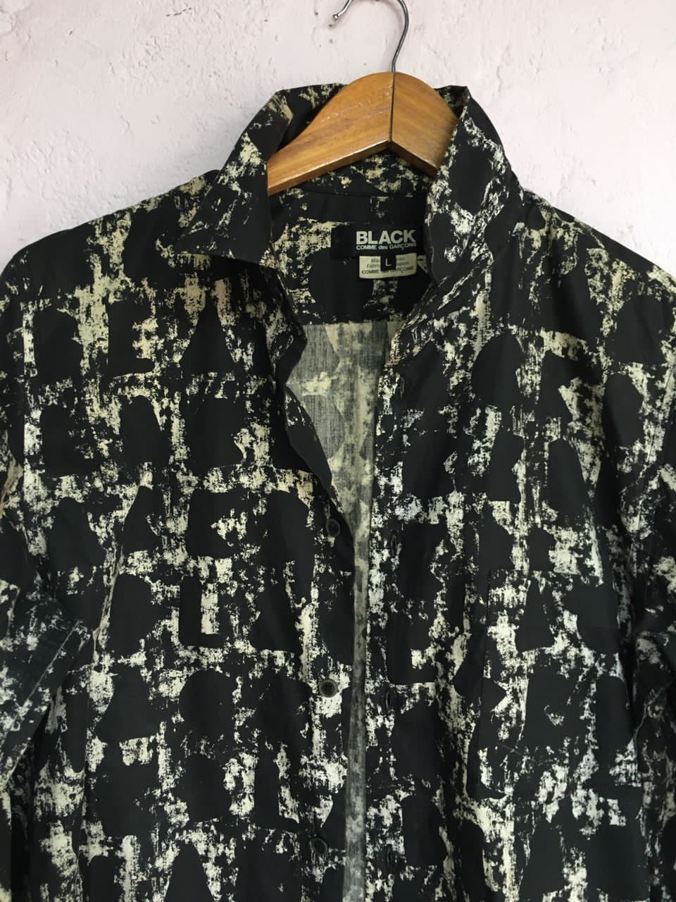 Comme des Garcons Black COMME DES GARÇON BLACK BUTTON SHIRT Size L / US 10 / IT 46 - 6 Thumbnail