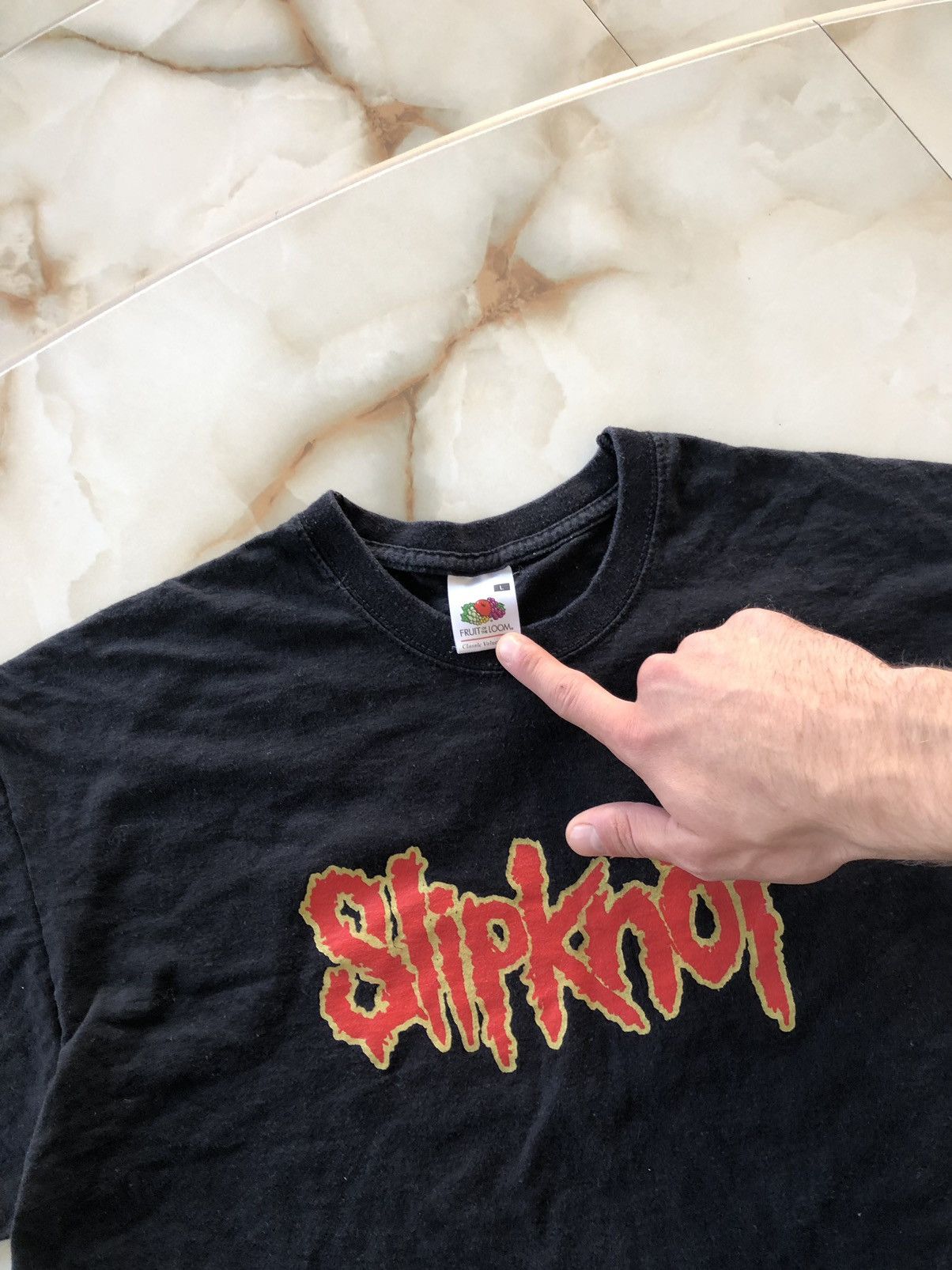 Slipknot × Vintage Slipknot All Hope Is Gone Tour 2008 Tee Size US M / EU 48-50 / 2 - 5 Thumbnail