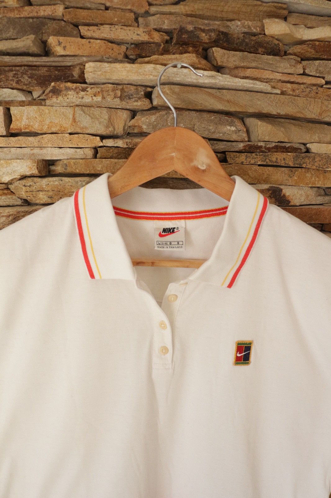 Nike × Nike ACG × Vintage 90s Vintage Nike Tennis Court Womens Polo Size ONE SIZE - 3 Thumbnail