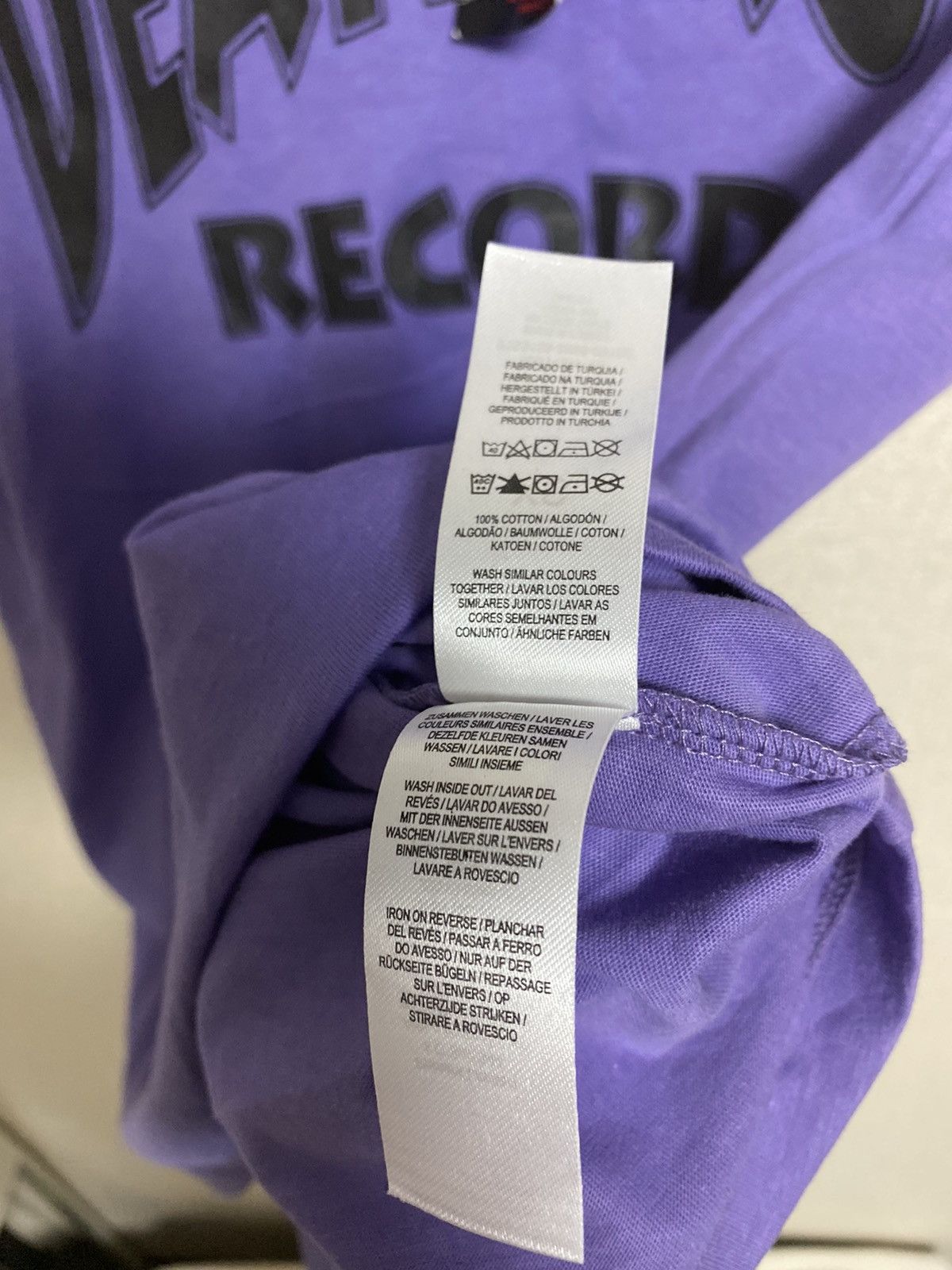 Death Row Records NOS Death Row Records Purple Tee XS Size US XS / EU 42 / 0 - 14 Thumbnail