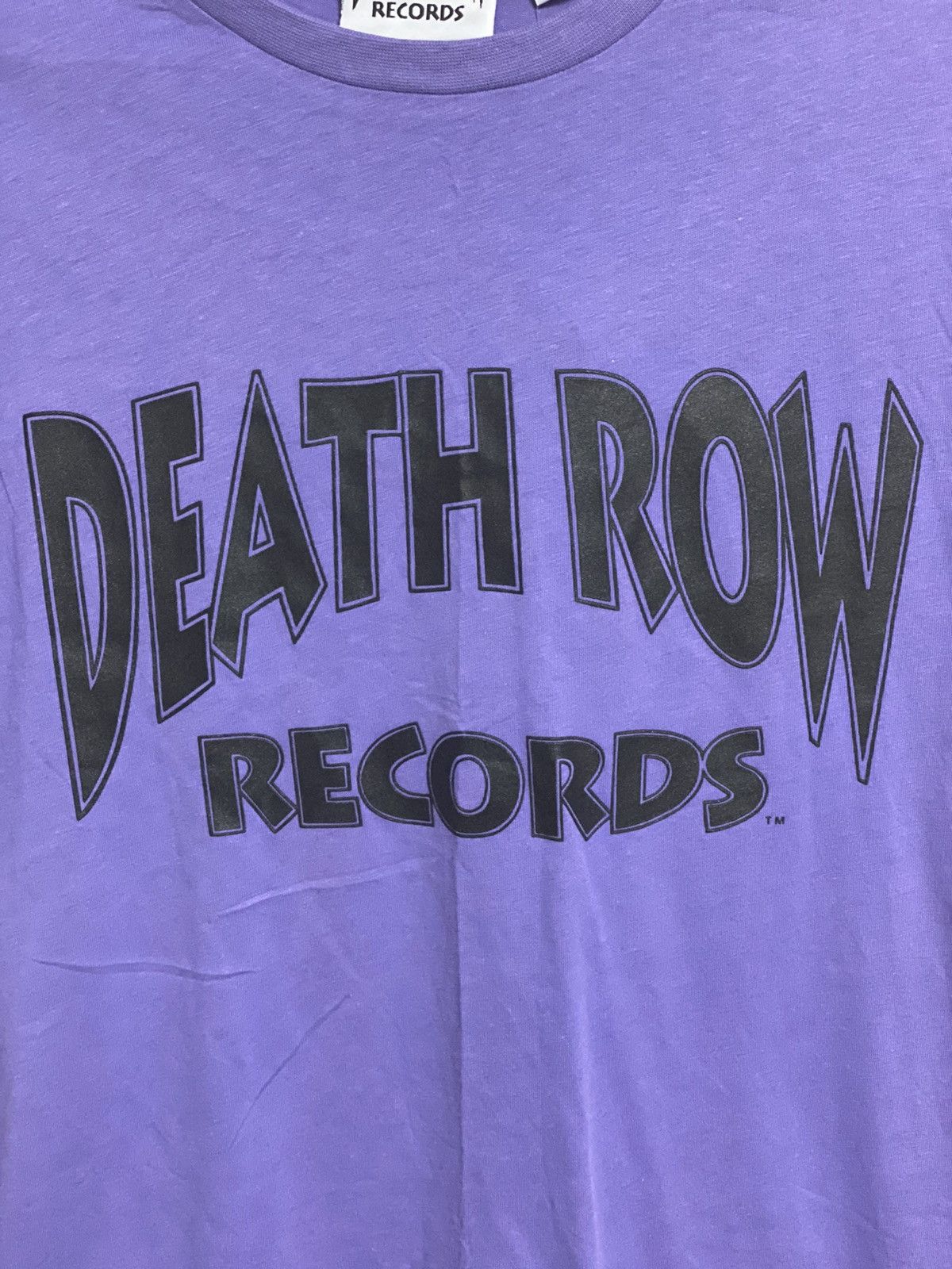 Death Row Records NOS Death Row Records Purple Tee XS Size US XS / EU 42 / 0 - 4 Thumbnail