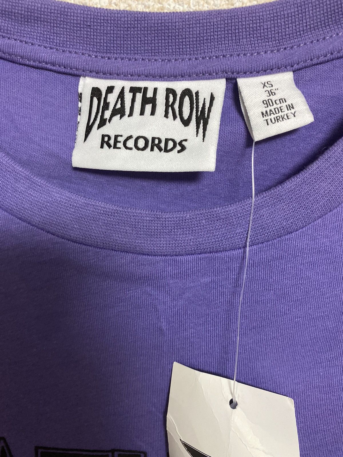 Death Row Records NOS Death Row Records Purple Tee XS Size US XS / EU 42 / 0 - 11 Thumbnail