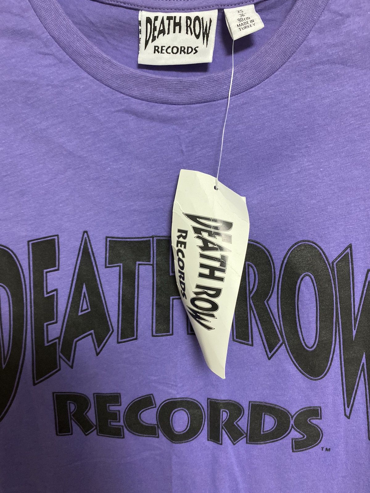 Death Row Records NOS Death Row Records Purple Tee XS Size US XS / EU 42 / 0 - 10 Thumbnail