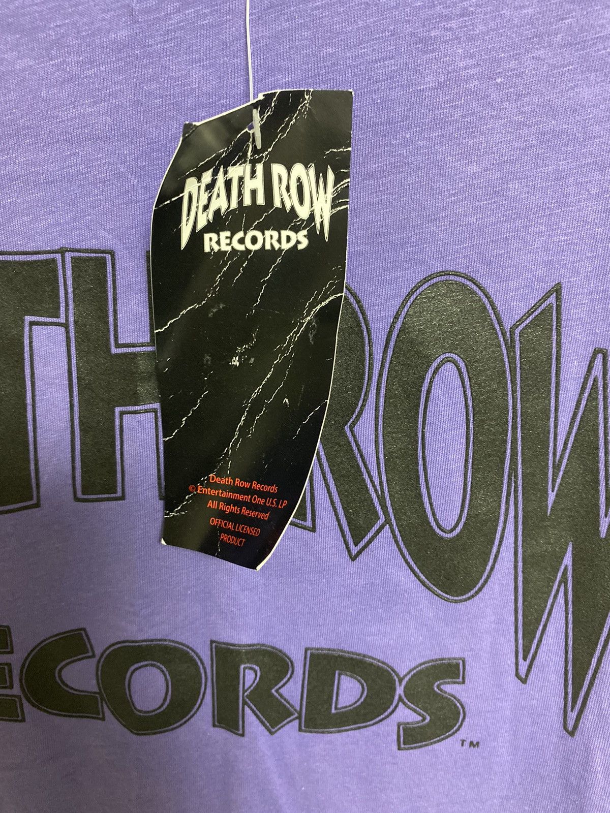 Death Row Records NOS Death Row Records Purple Tee XS Size US XS / EU 42 / 0 - 9 Thumbnail