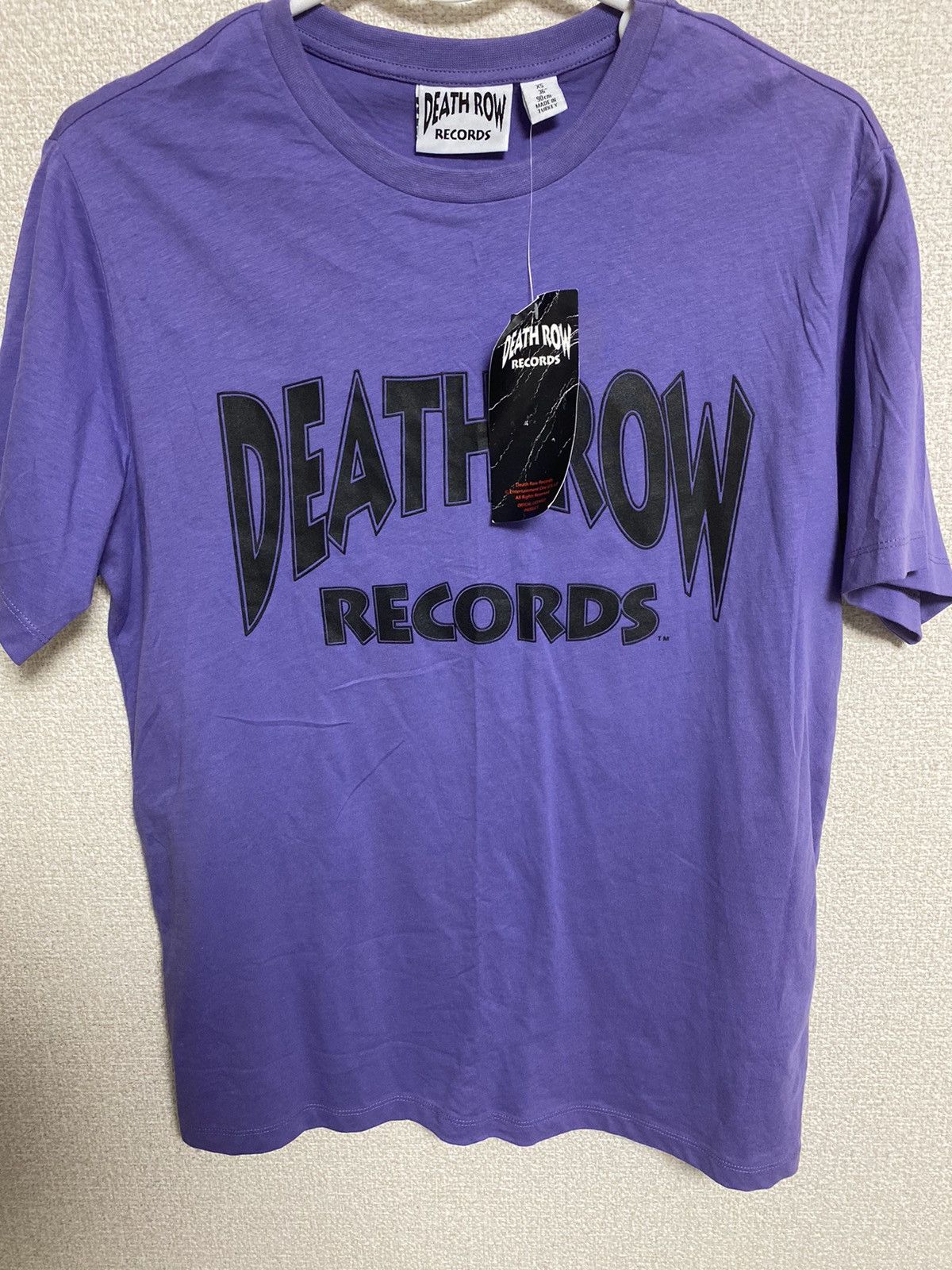 Death Row Records NOS Death Row Records Purple Tee XS Size US XS / EU 42 / 0 - 8 Thumbnail