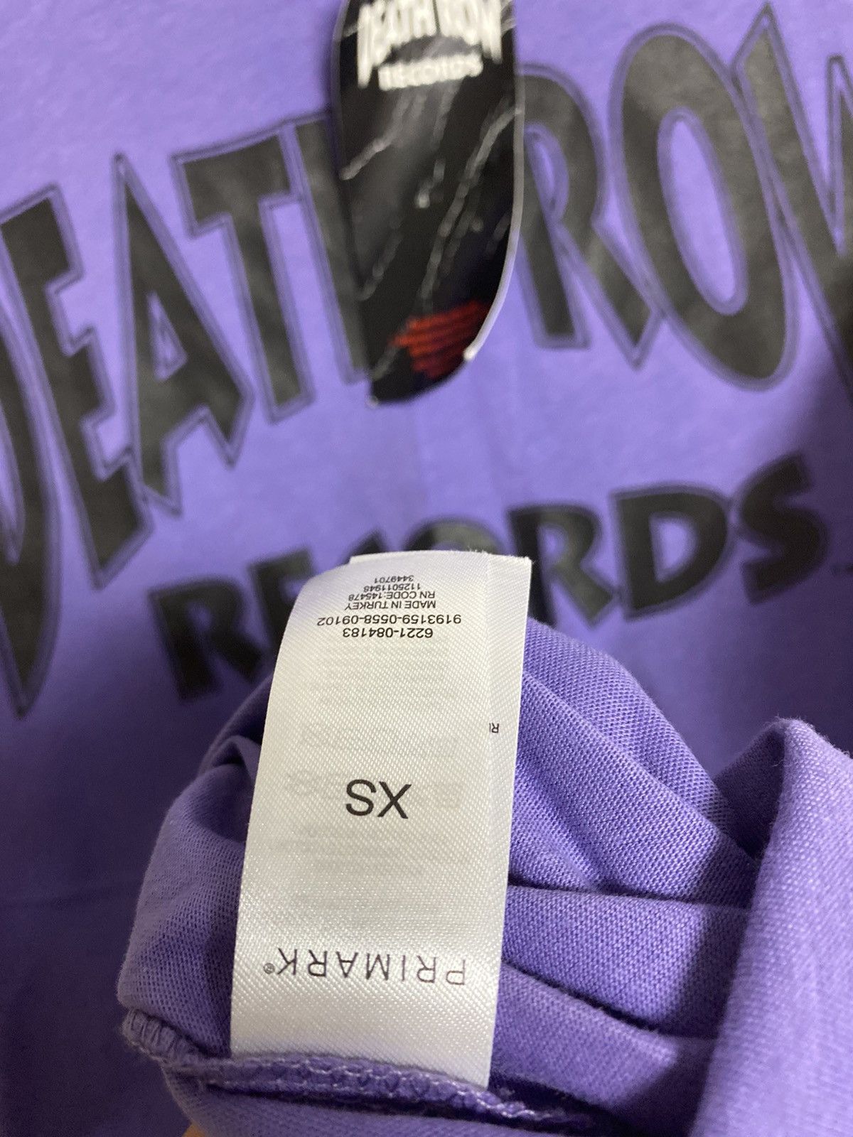 Death Row Records NOS Death Row Records Purple Tee XS Size US XS / EU 42 / 0 - 13 Thumbnail