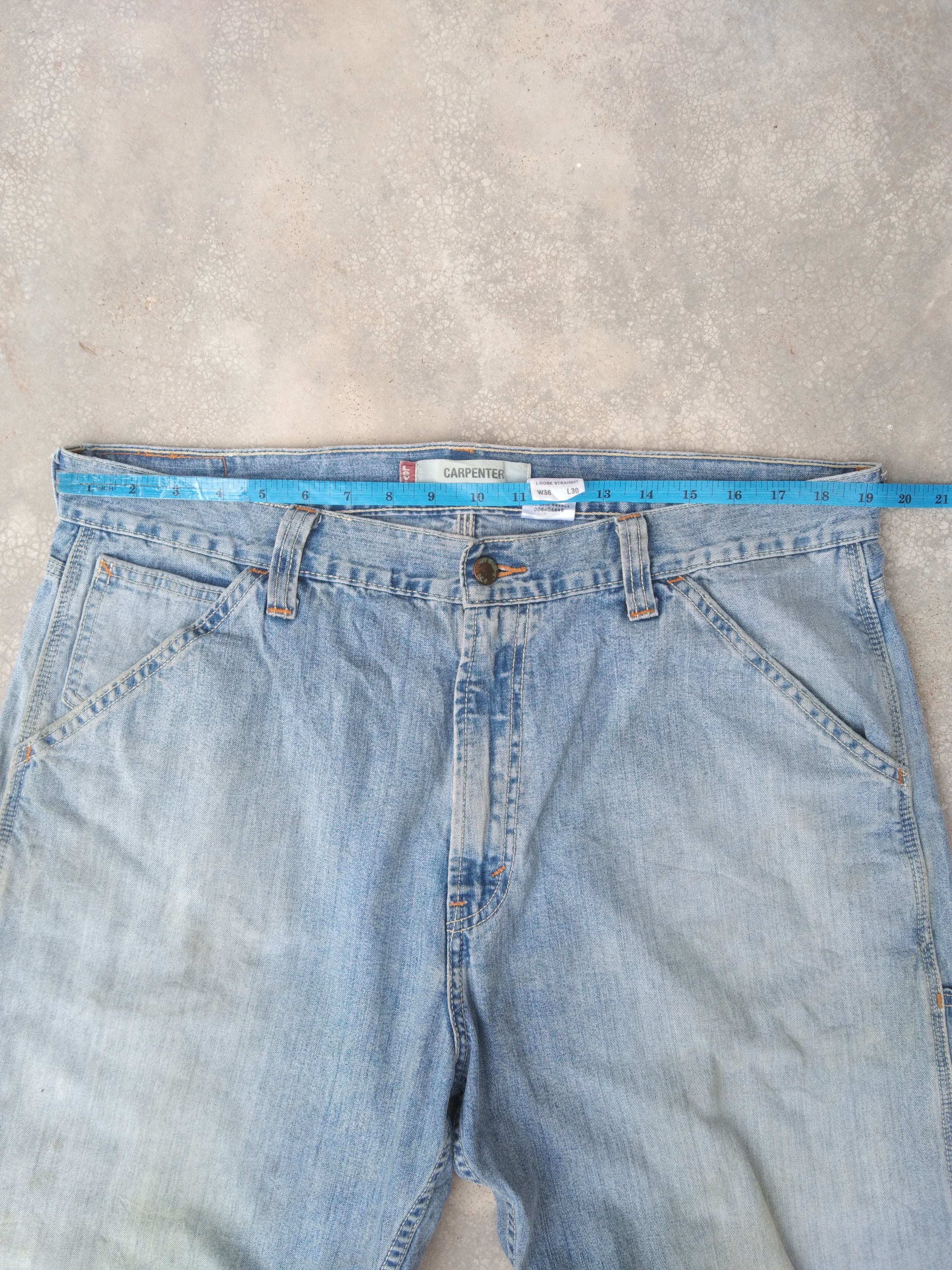 Levi's Vintage Levis Jeans Carpenter Baggy Loose Straight 38x30 Size US 38 / EU 54 - 9 Thumbnail