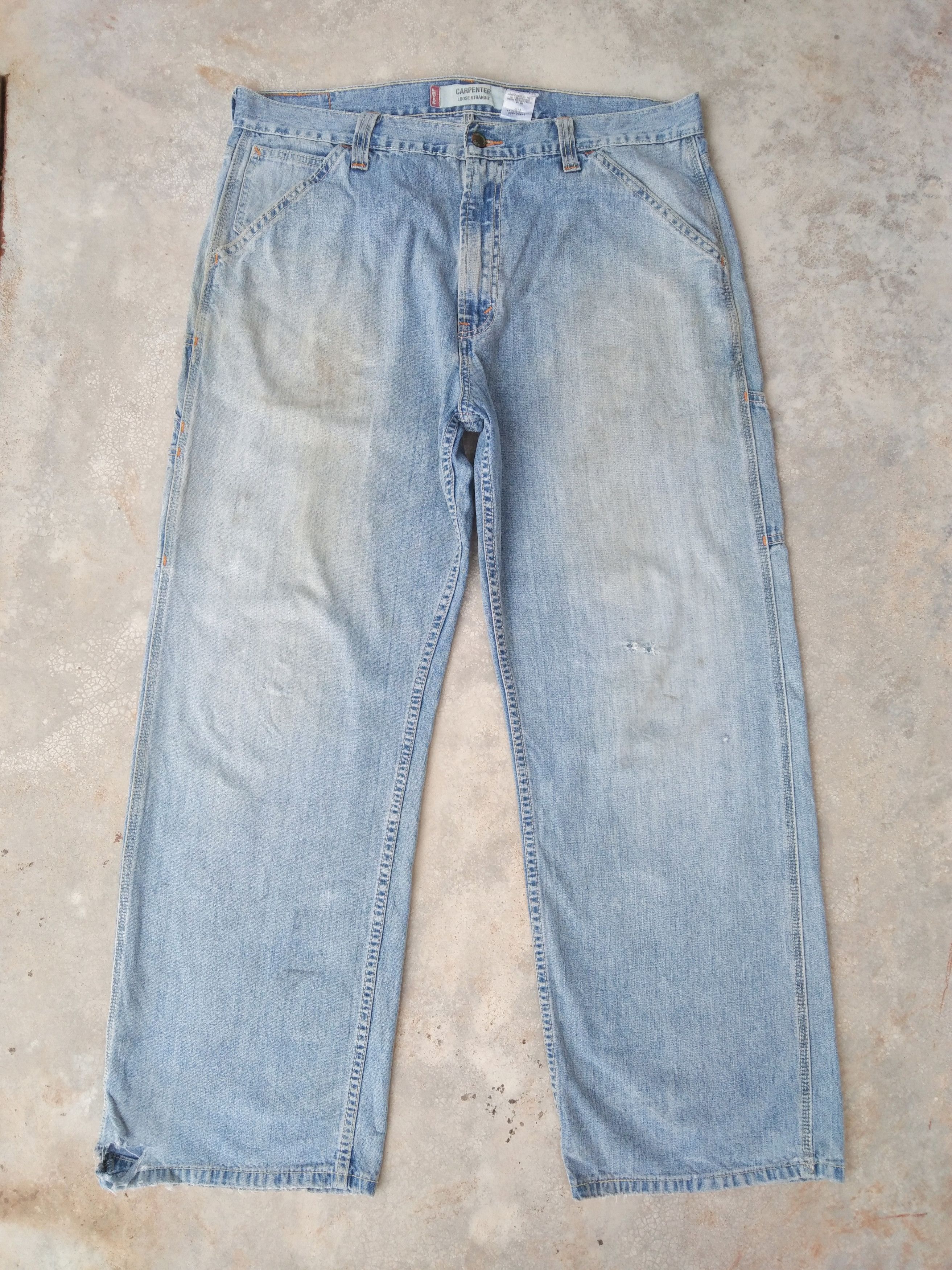 Levi's Vintage Levis Jeans Carpenter Baggy Loose Straight 38x30 Size US 38 / EU 54 - 1 Thumbnail