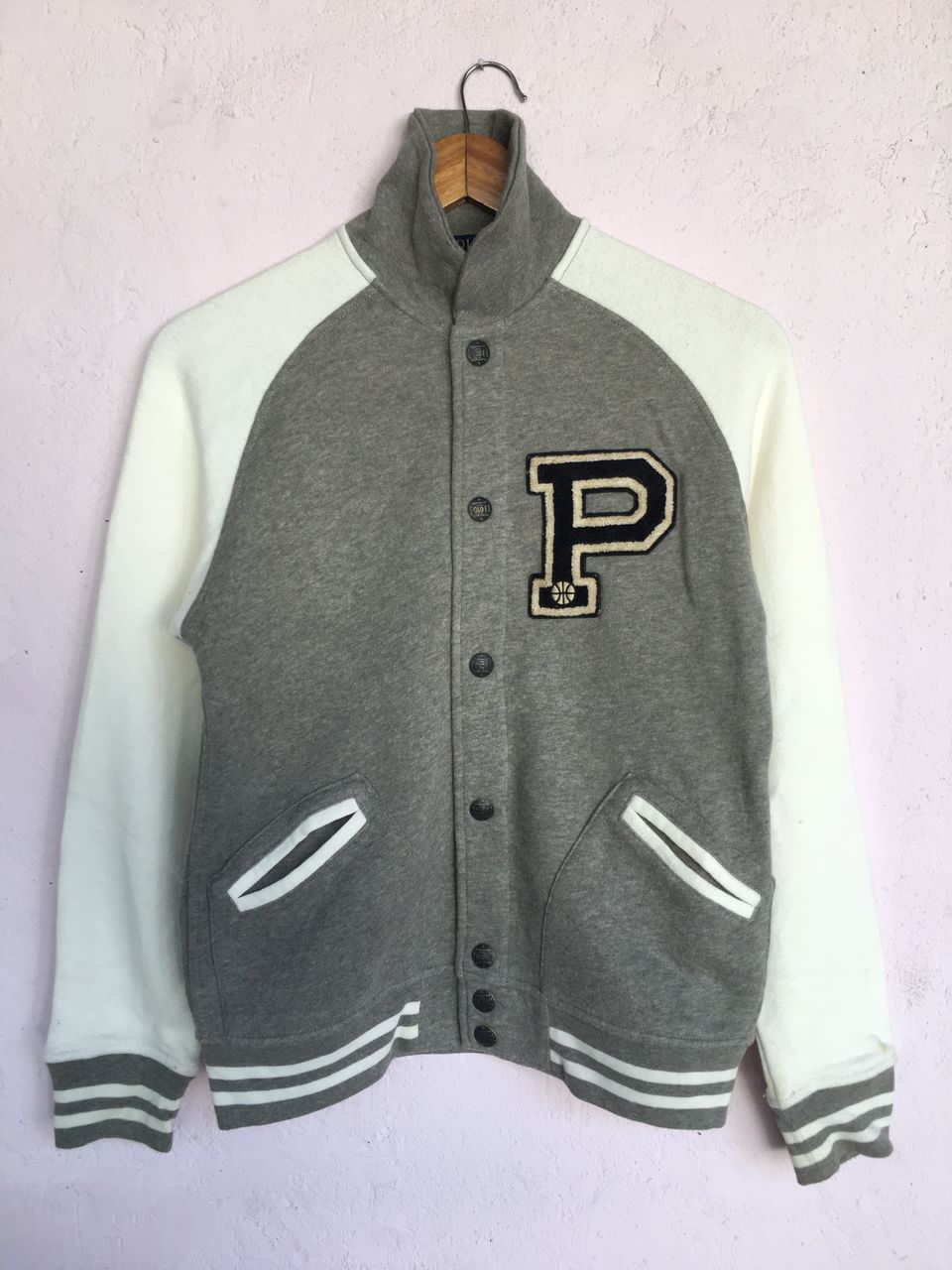 Polo Ralph Lauren POLO Ralph Lauren basketball Varsity Button Grey Jackets Size US L / EU 52-54 / 3 - 1 Thumbnail
