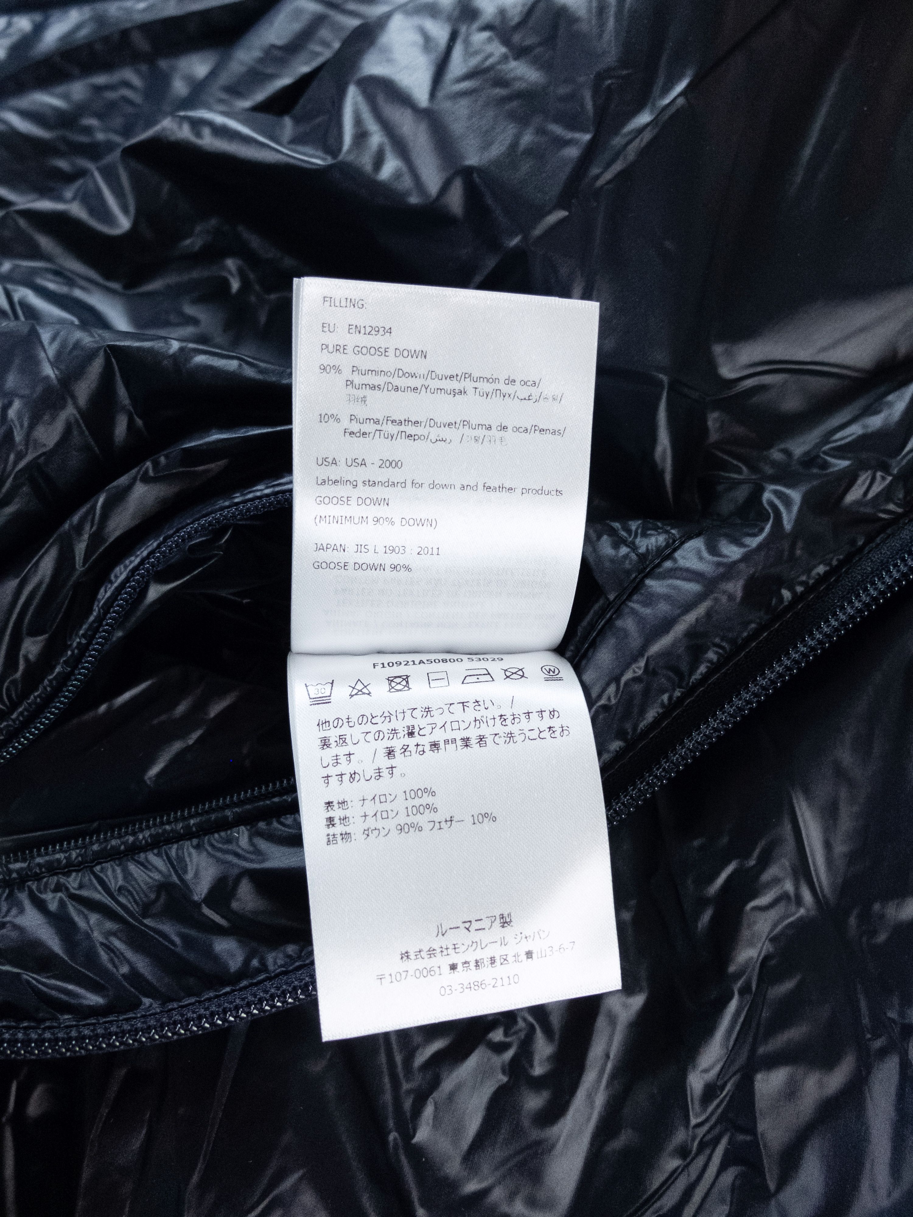 Moncler Moncler Genius Laufen navy lightweight hooded jacket XXL 5 Size US XXL / EU 58 / 5 - 13 Thumbnail