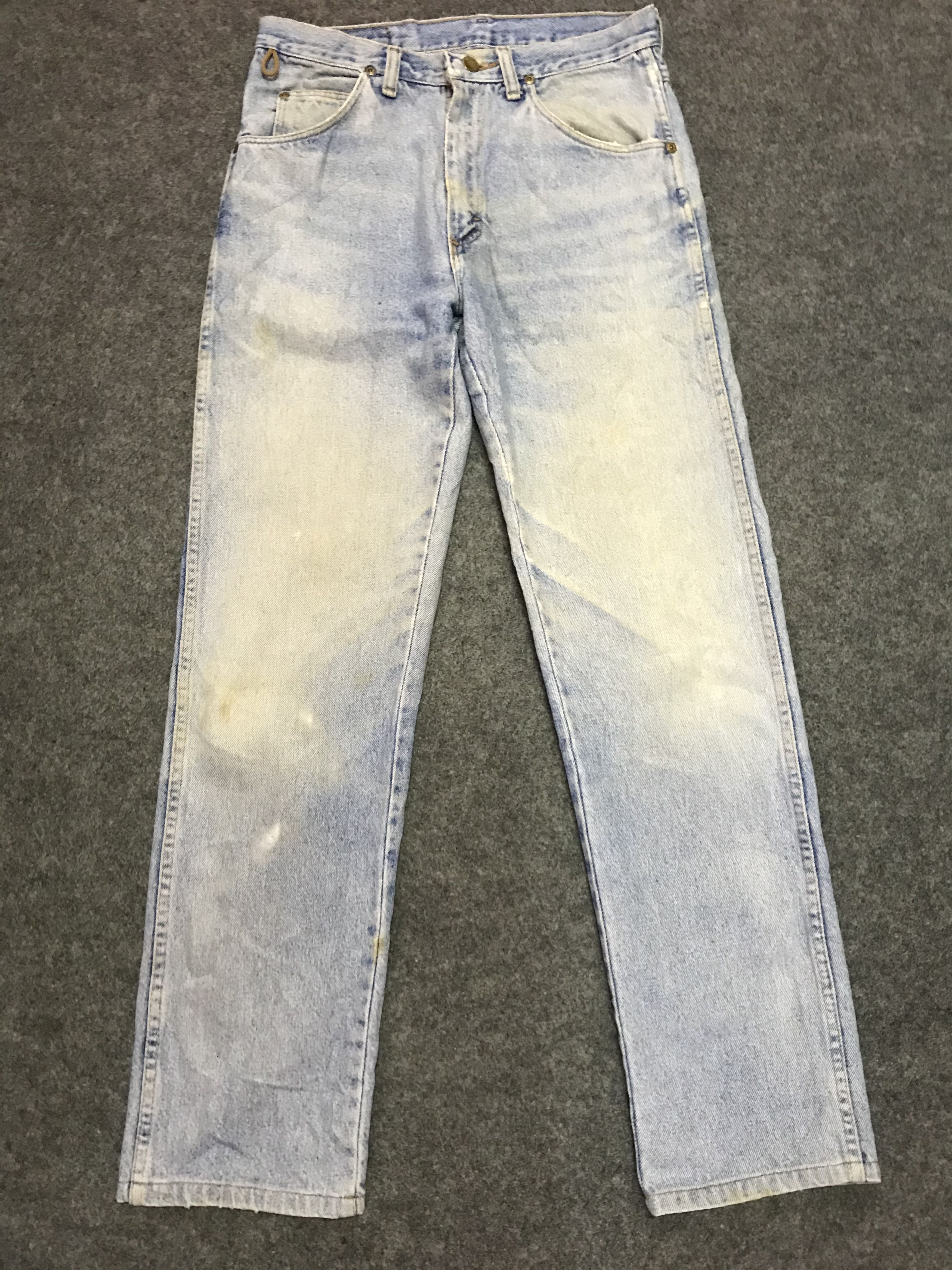 Vintage × Wrangler Distressed Wrangler Vintage Jeans Size US 30 / EU 46 - 1 Thumbnail