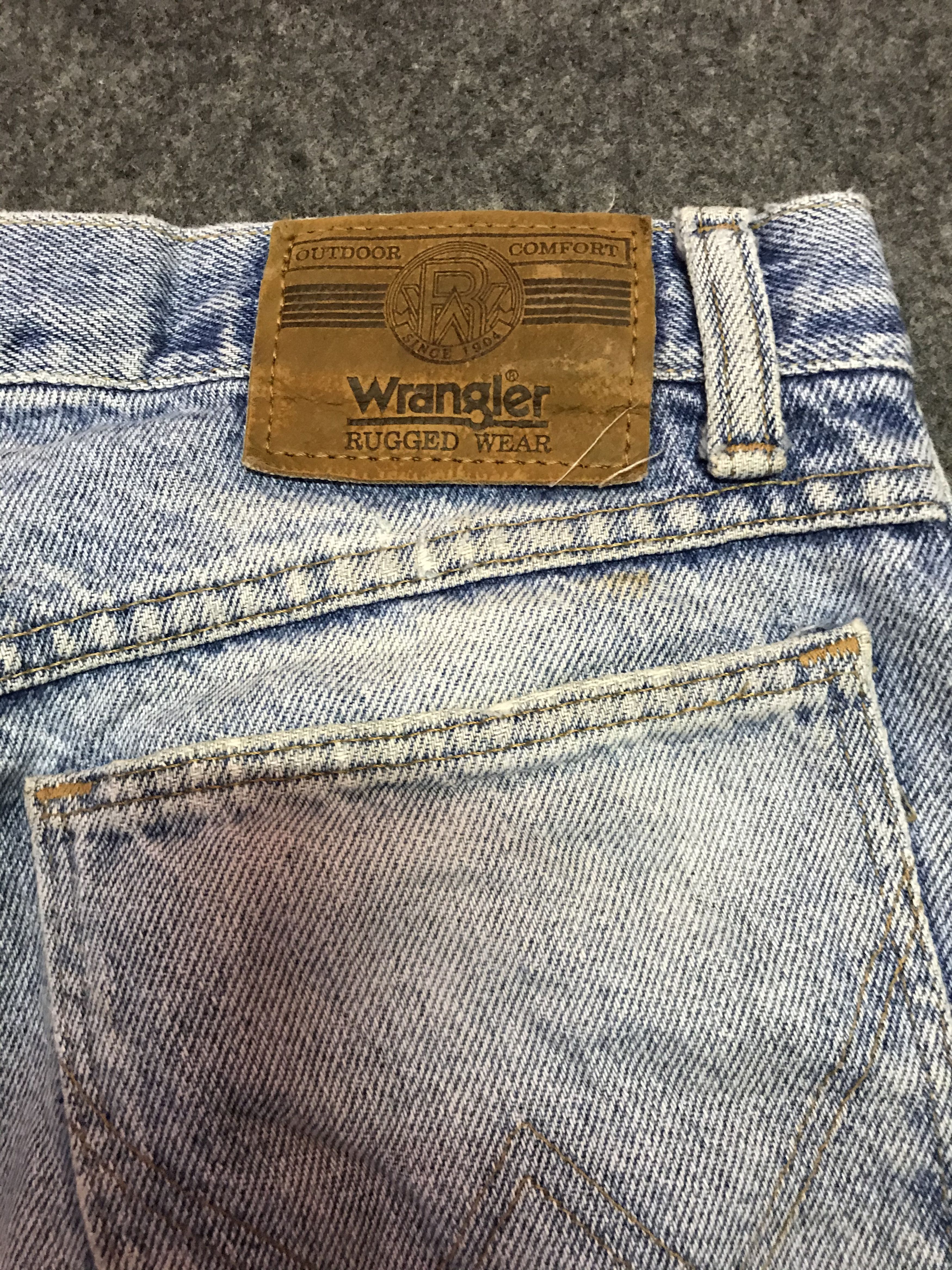 Vintage × Wrangler Distressed Wrangler Vintage Jeans Size US 30 / EU 46 - 11 Thumbnail